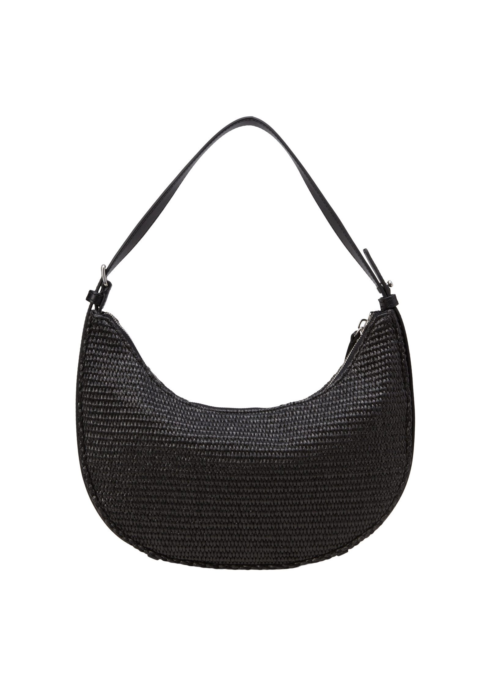 Marc O'Polo Umhängetasche in Raffia-Bast-Optik
