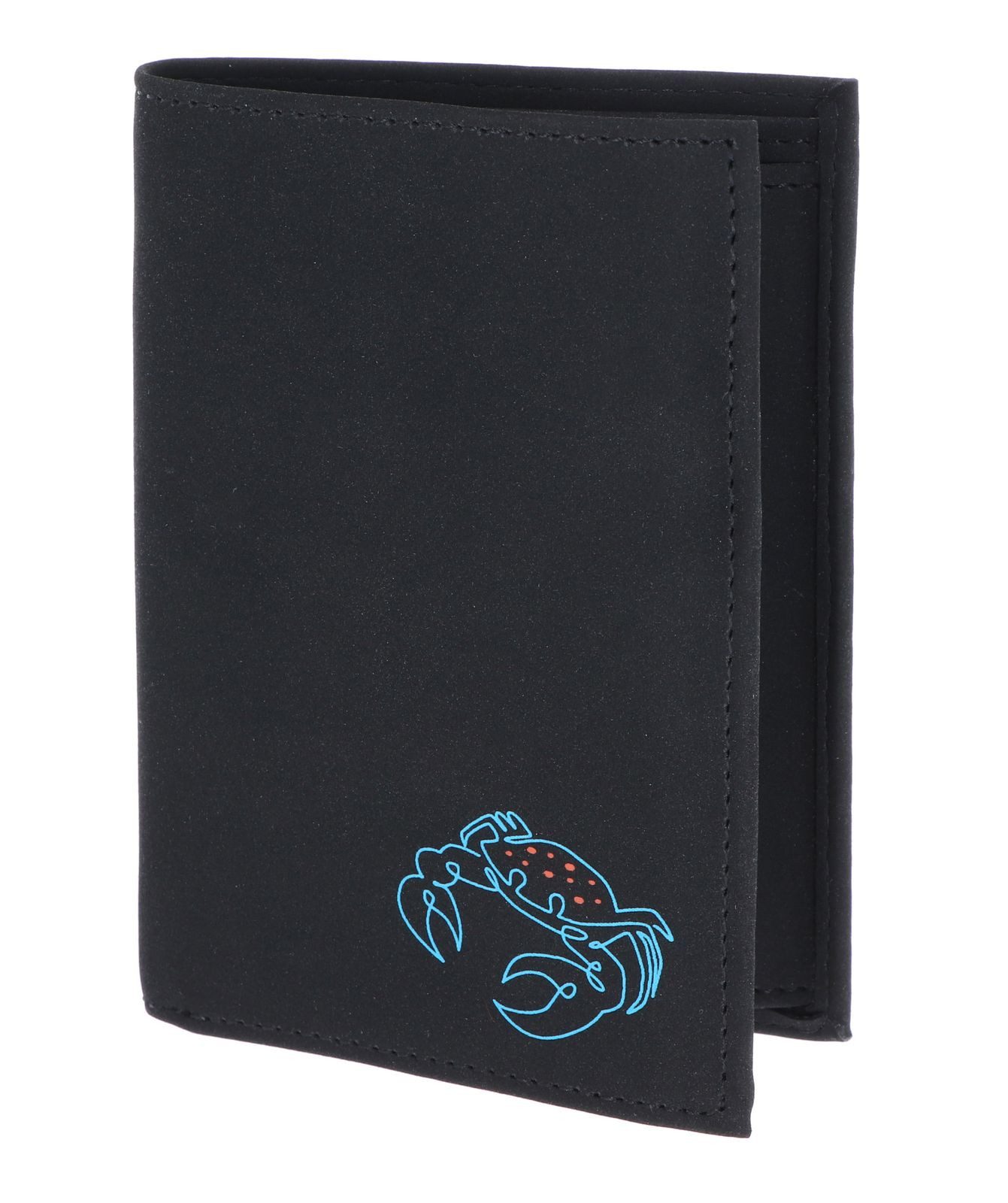 Crab Print Cyan Black