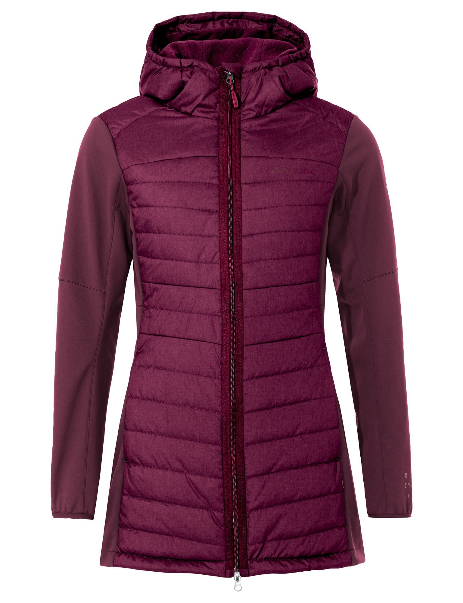 VAUDE Parka Vaude Womens Parka Parka Skomer Hybrid Passion Damen Fruit