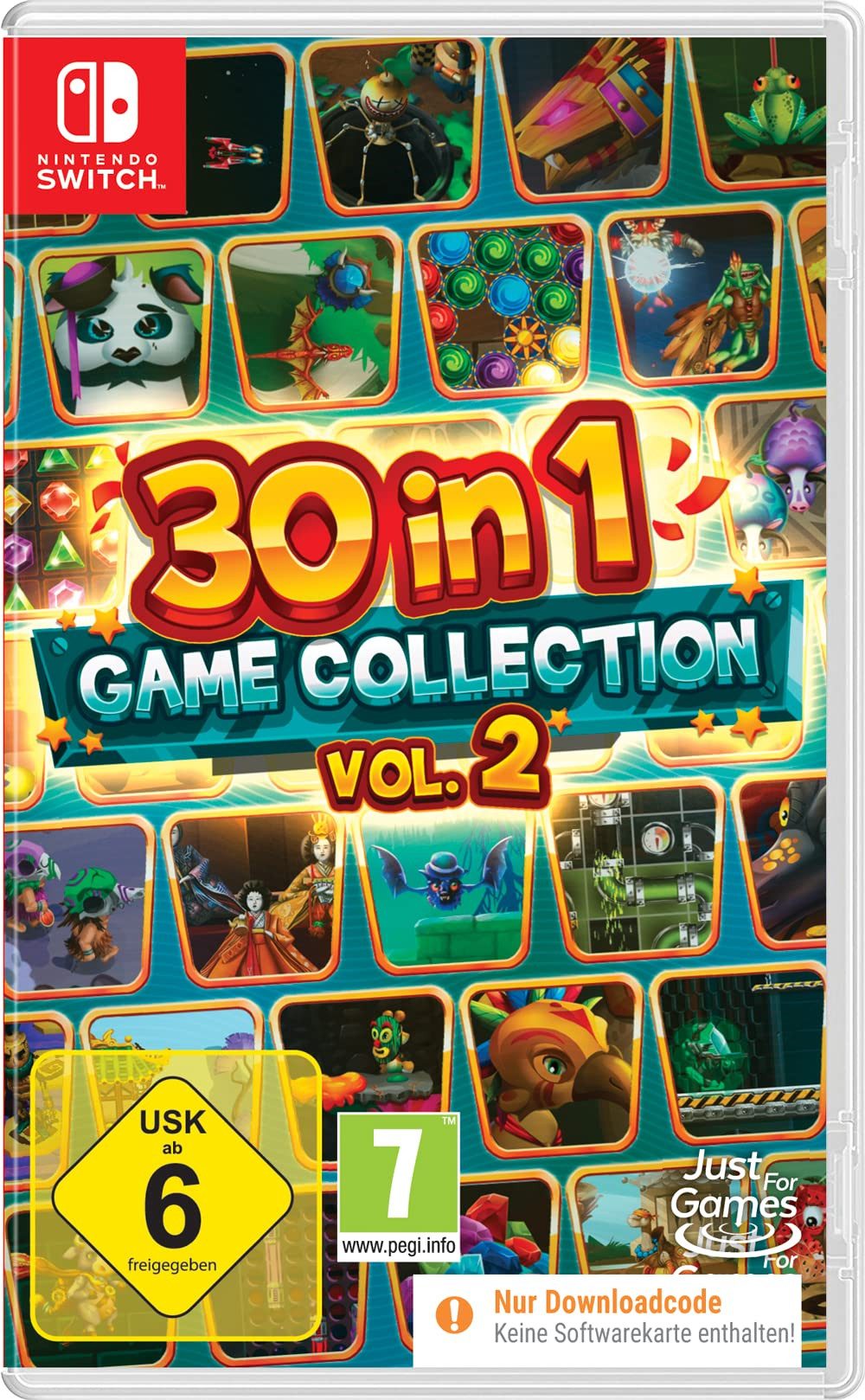 30 in 1 Games Collection Vol. 2 - Nintendo Switch - Code in a Box (Code in a Box), Nintendo Switch