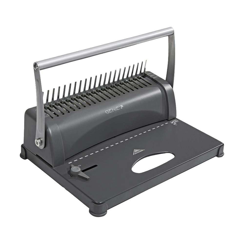 GENIE Spiralbindegerät CB-850 inkl. Plastikbinderücken sw
