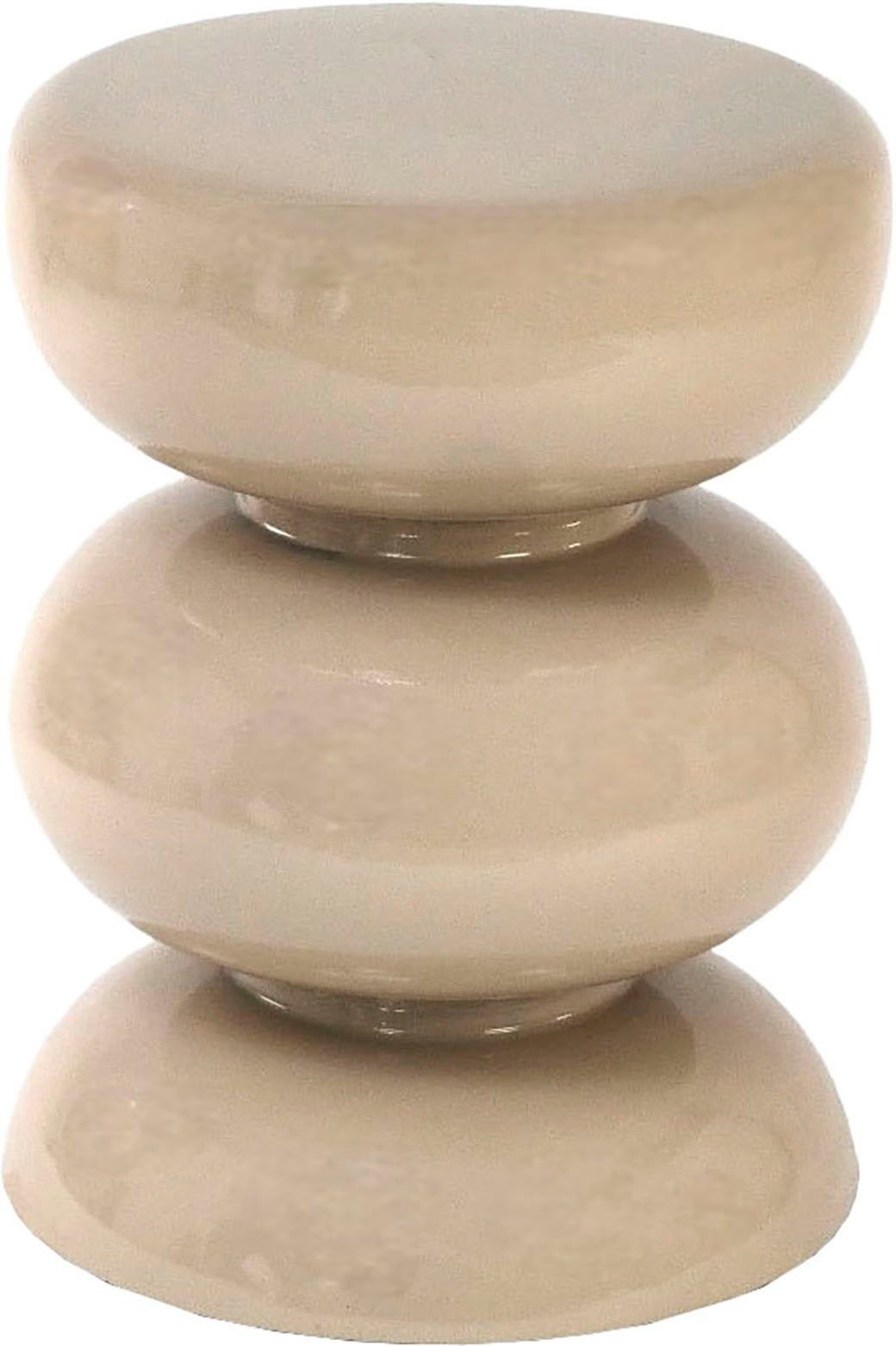 Paroli Beistelltisch, glänzende Pulverbeschichtung