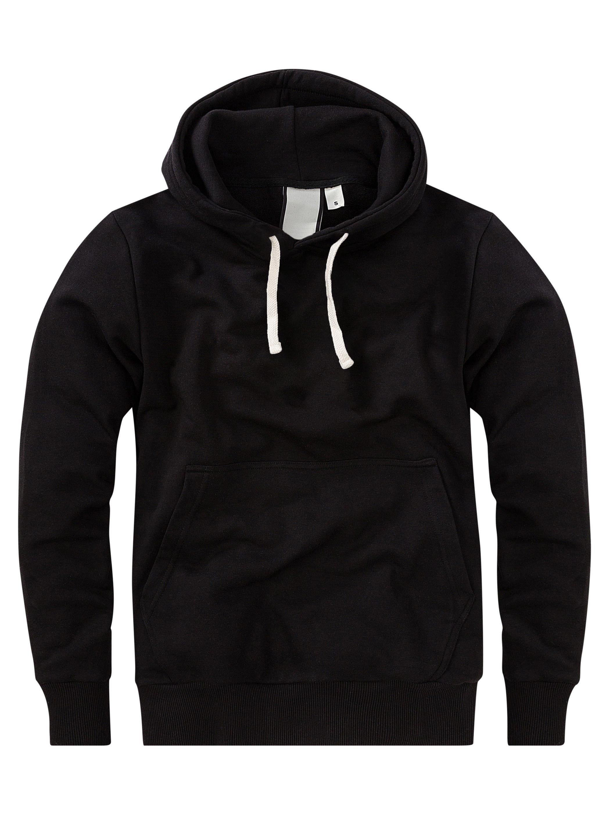 Yazubi Kapuzenpullover Sweat Hoodie Codex Kapuzensweatshirt mit bequemer Passform