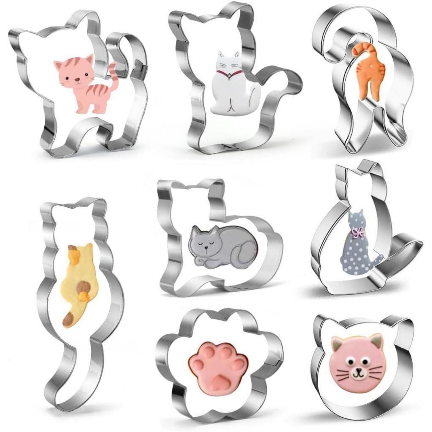 LuxusKollektion Ausstechform Katze Ausstecher Set