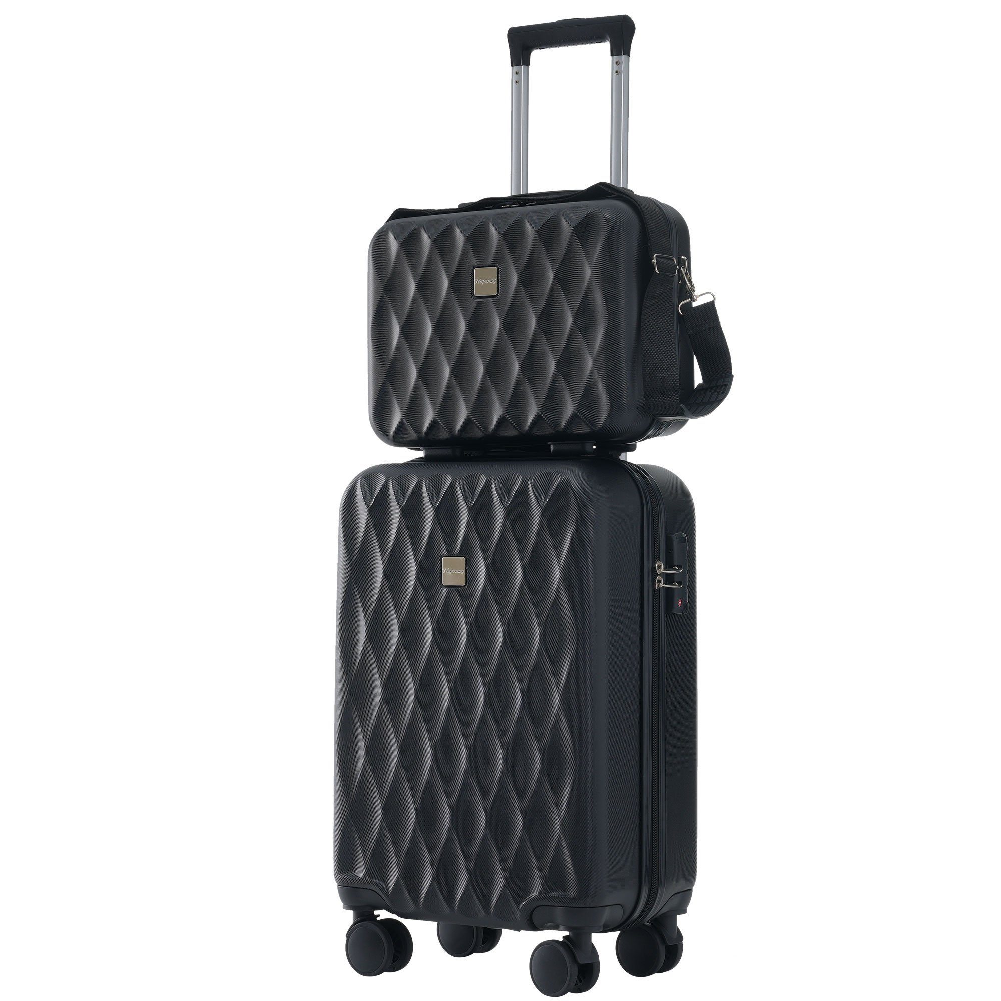 OKWISH Hartschalen-Trolley Kofferset, ABS-Material TSA Zollschloss günstig online kaufen