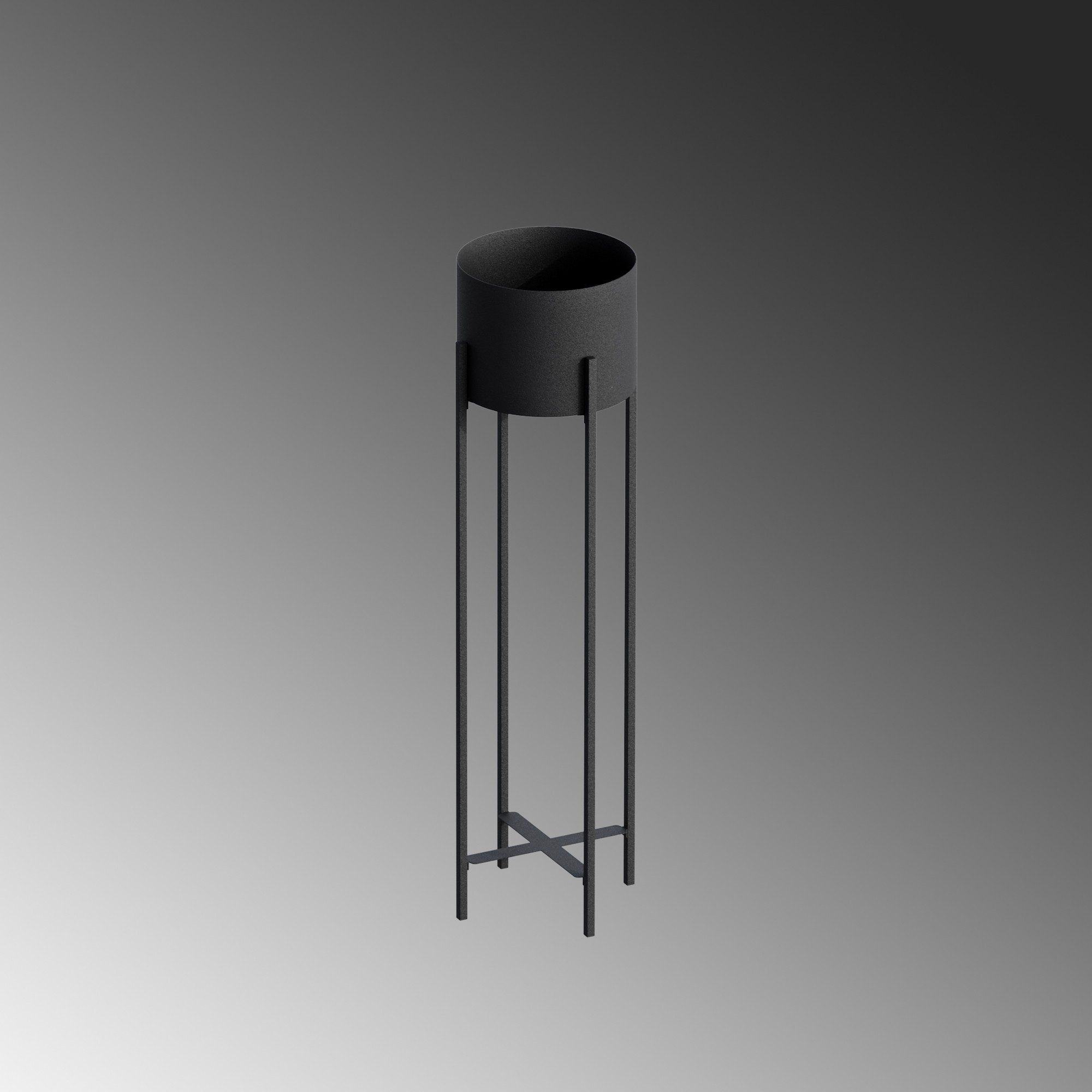 Hermia Concept Topf-Set 100% METAL, 78 cm x 23 cm x 23 cm M1192