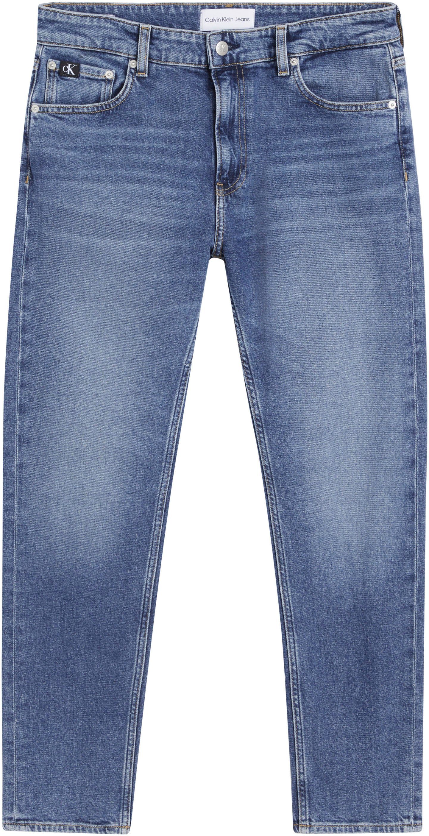 JEAN im DAD Denim_Dark Dad-Jeans Klein Calvin Jeans 5-Pocket-Style