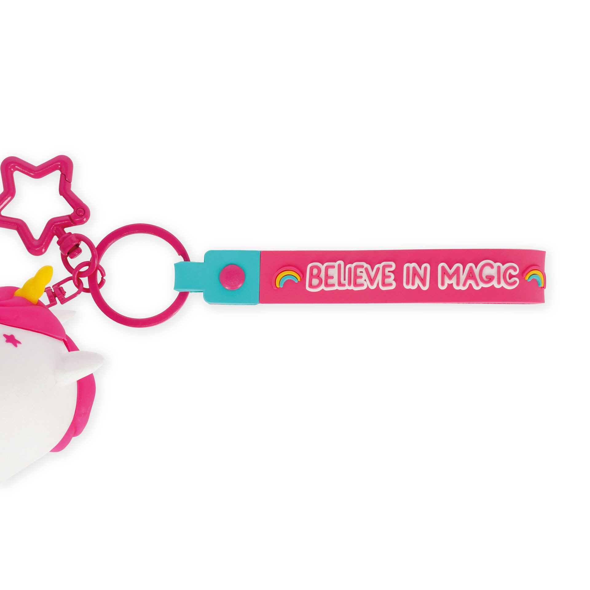 Legami Schlüsselanhänger Set LEGAMI Münztasche mit Schlüsselanhänger Mini Kawaii EINHORN – Bild 5 von 5