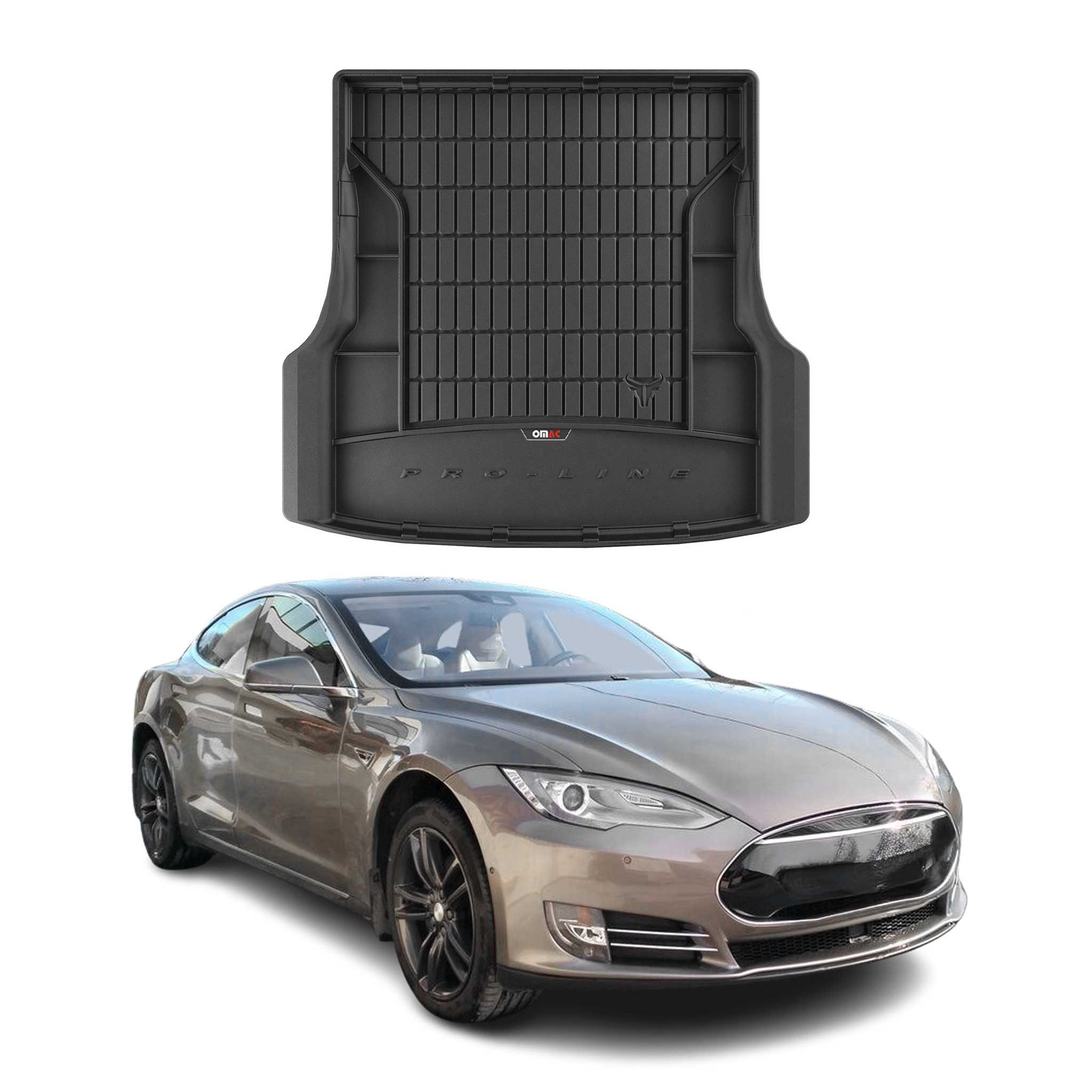 OMAC Kofferraummatte OMAC Kofferraumwanne für Tesla Model S 2012-2025 Obere TPE (1 St), für Tesla Model S 2012-2025 Obere Tesla Model S 2012-2025 Obere, Einfache Installation,Antirutsch,Leicht zu reinigen,Leichtgewicht