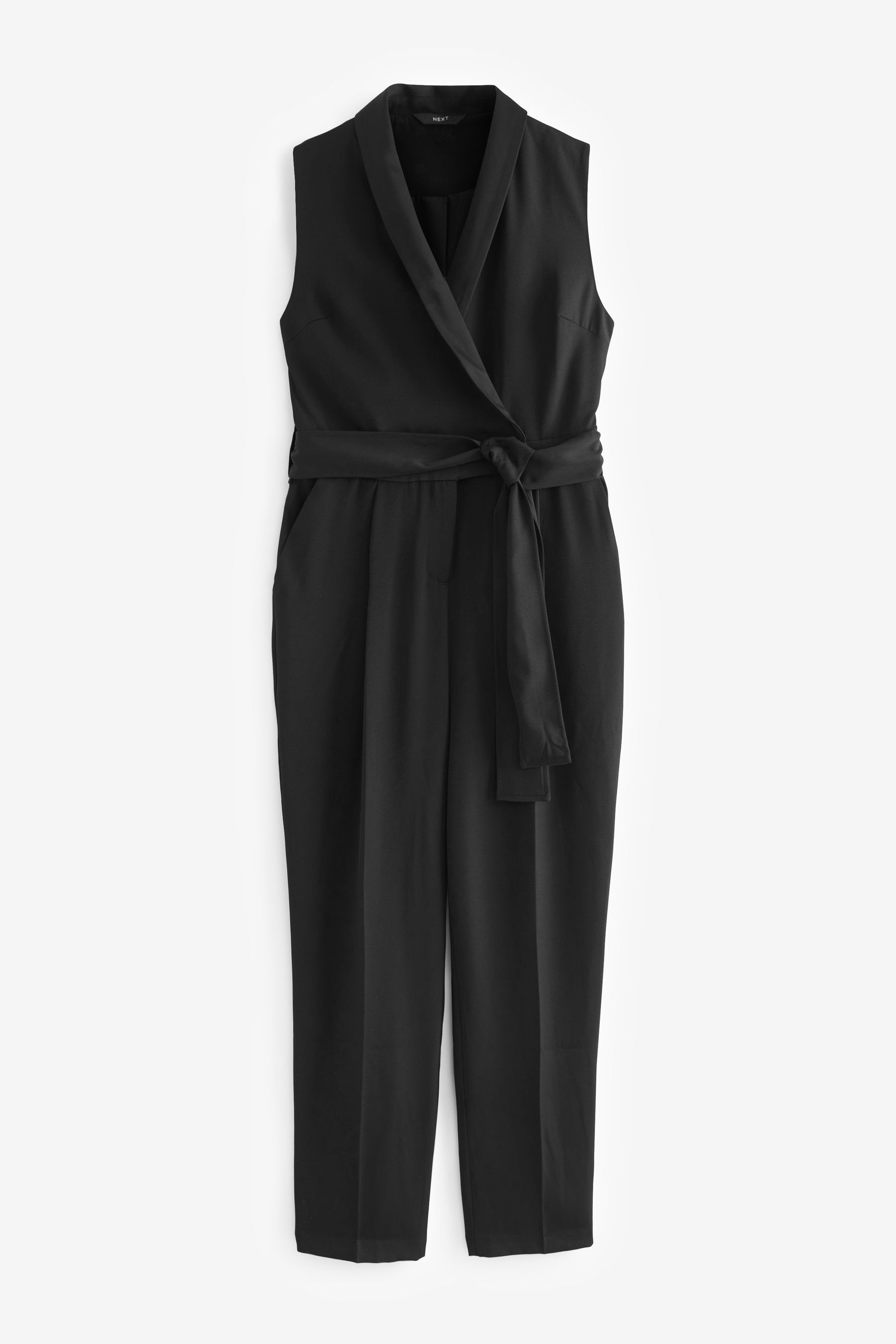 Next Jumpsuit Ärmelloser Overall in Wickeloptik (1tlg), Get the "NEXT