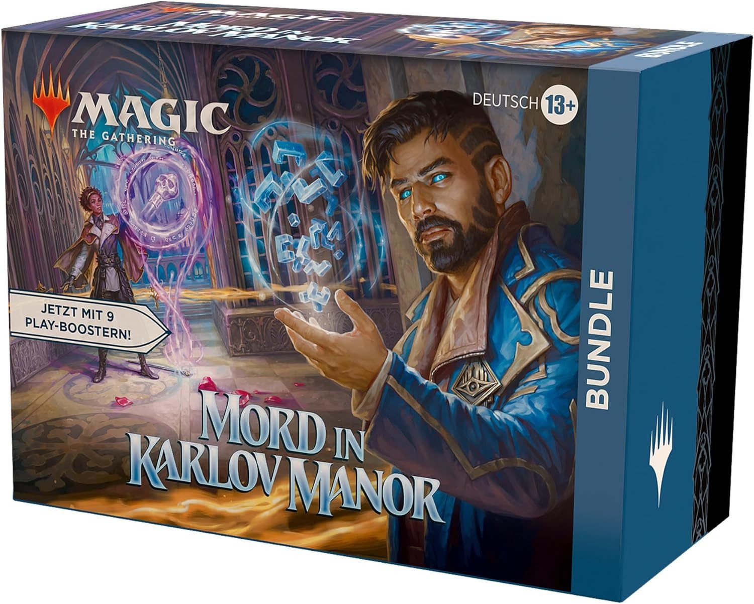 Magic the Gathering Sammelkarte Mord in Karlov Manor Fat Pack Bundle 9-Booster Deutsch