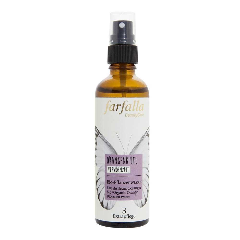 Farfalla Essentials AG Gesichtswasser Bio-Pflanzenwasser - Orangenblüte 75ml