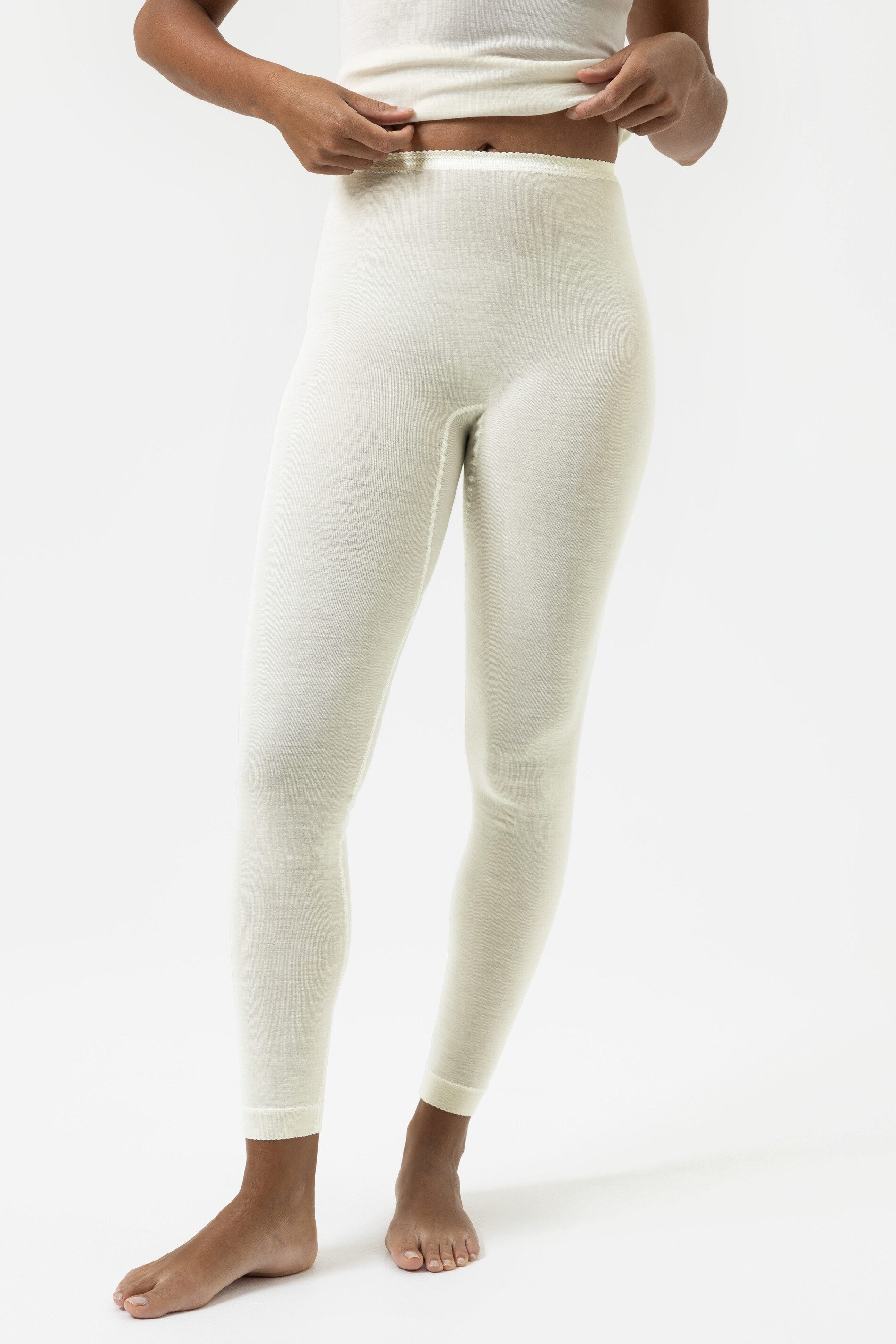 Leggings Mey Damen Leggings Serie Wool&Silk Uni Leggings