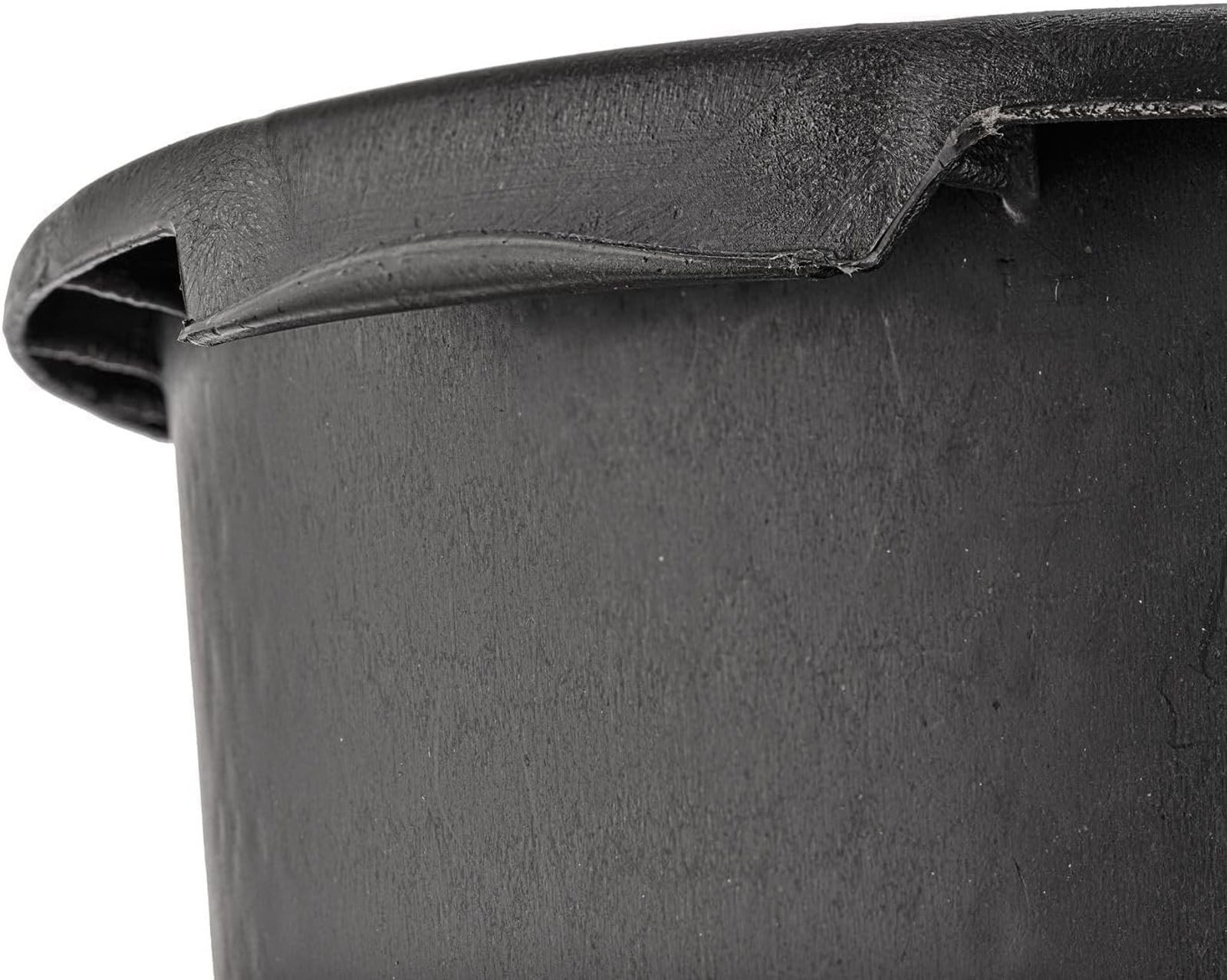 BURI Mörtelkübel Mörtelkübel 90 / 65 / 40 Liter schwarz – Bild 5 von 5