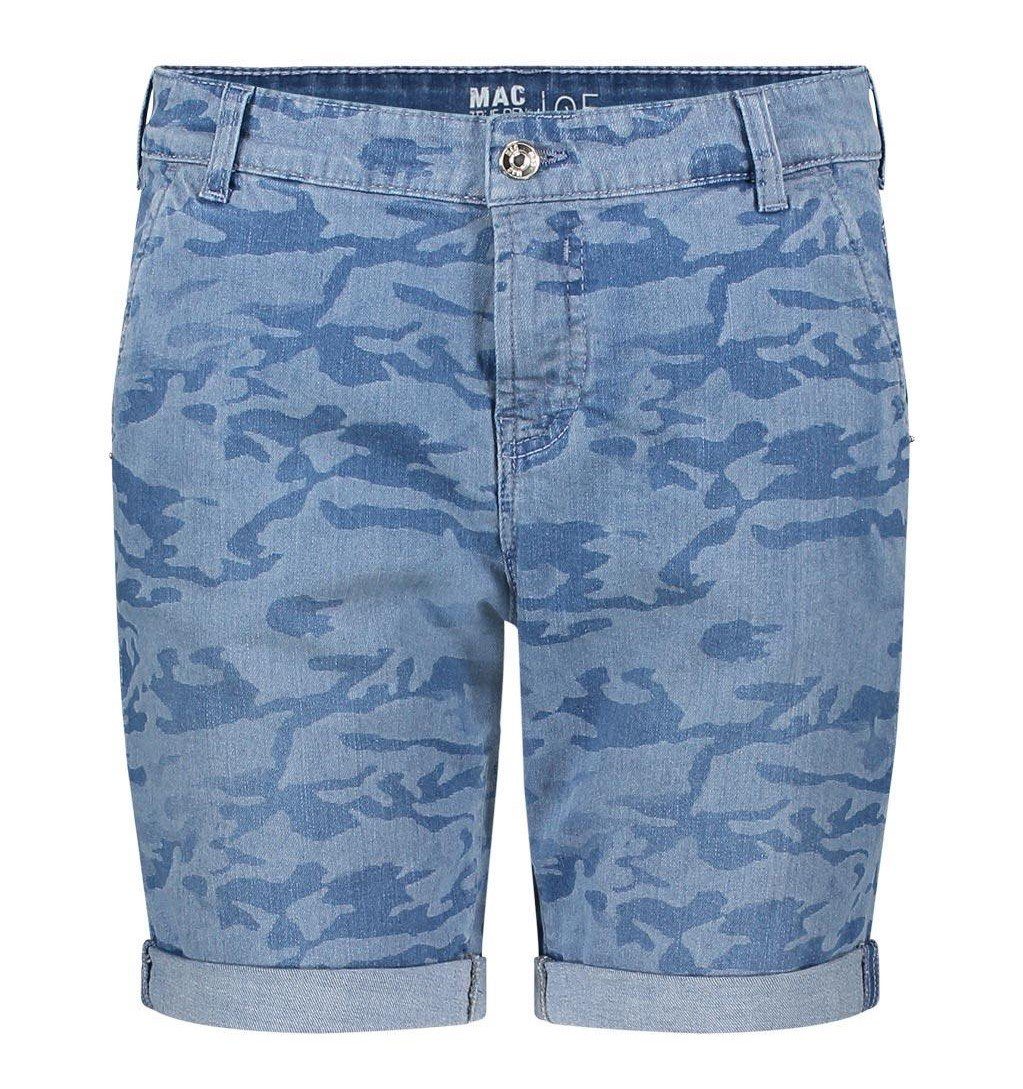 MAC Stretch-Jeans MAC BERMUDA light blue camouflage las 2788-90-0336