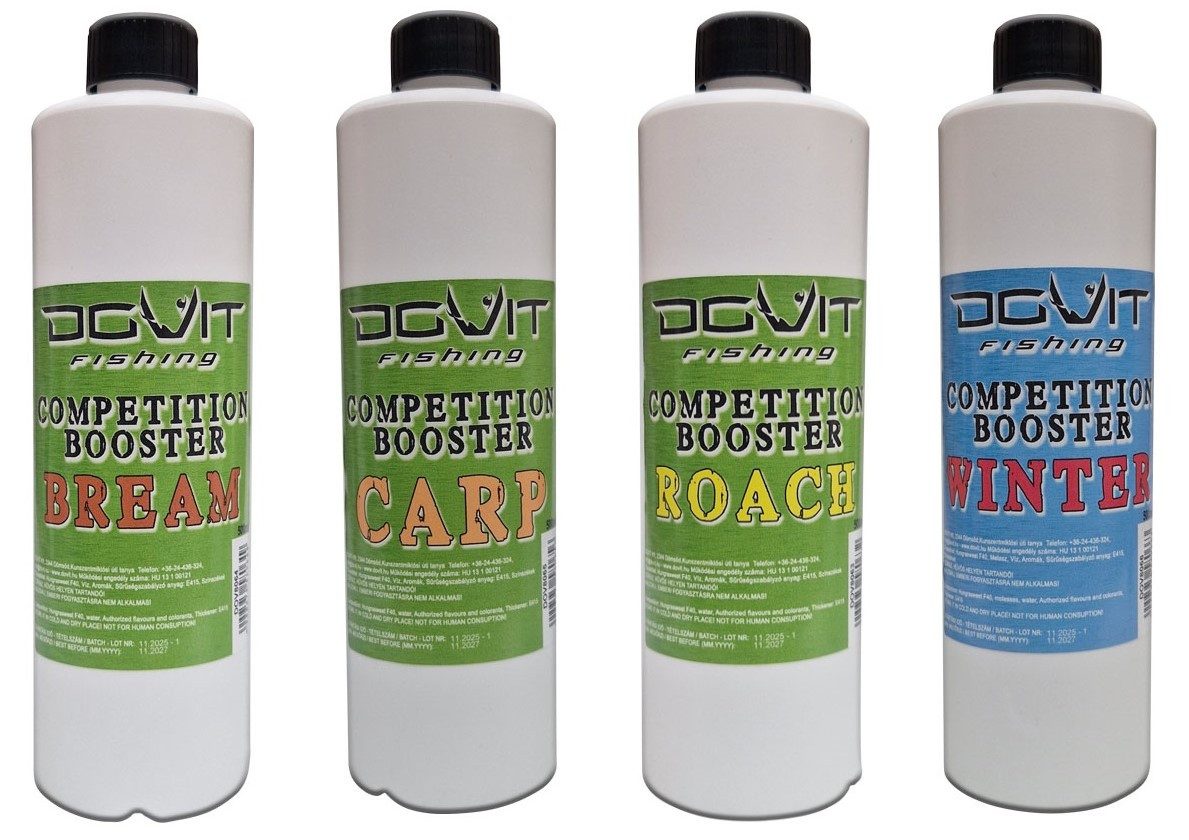 DOVIT FISHING Kunstköder Competition BOOSTER - Wettkampf Liquid - 500ml - ver. Aromen - Feeder, (Spar-Set, 1-St), Futter, Boilies, Pop Ups, Pellets, Partikel und Tigernüsse