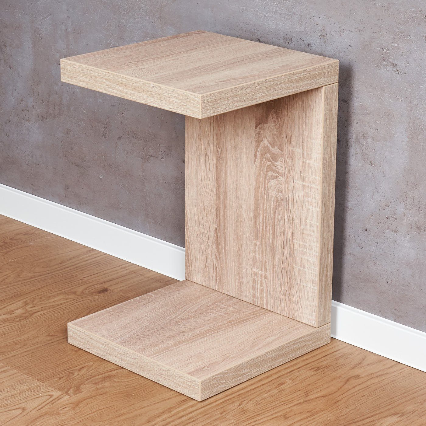 Levandeo® Couchtisch, Beistelltisch Coco Sonoma Eiche günstig online kaufen