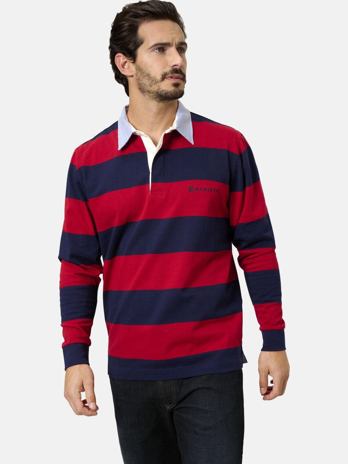 Babista Sweatshirt VIORENTO mit versteckter Knopfleiste