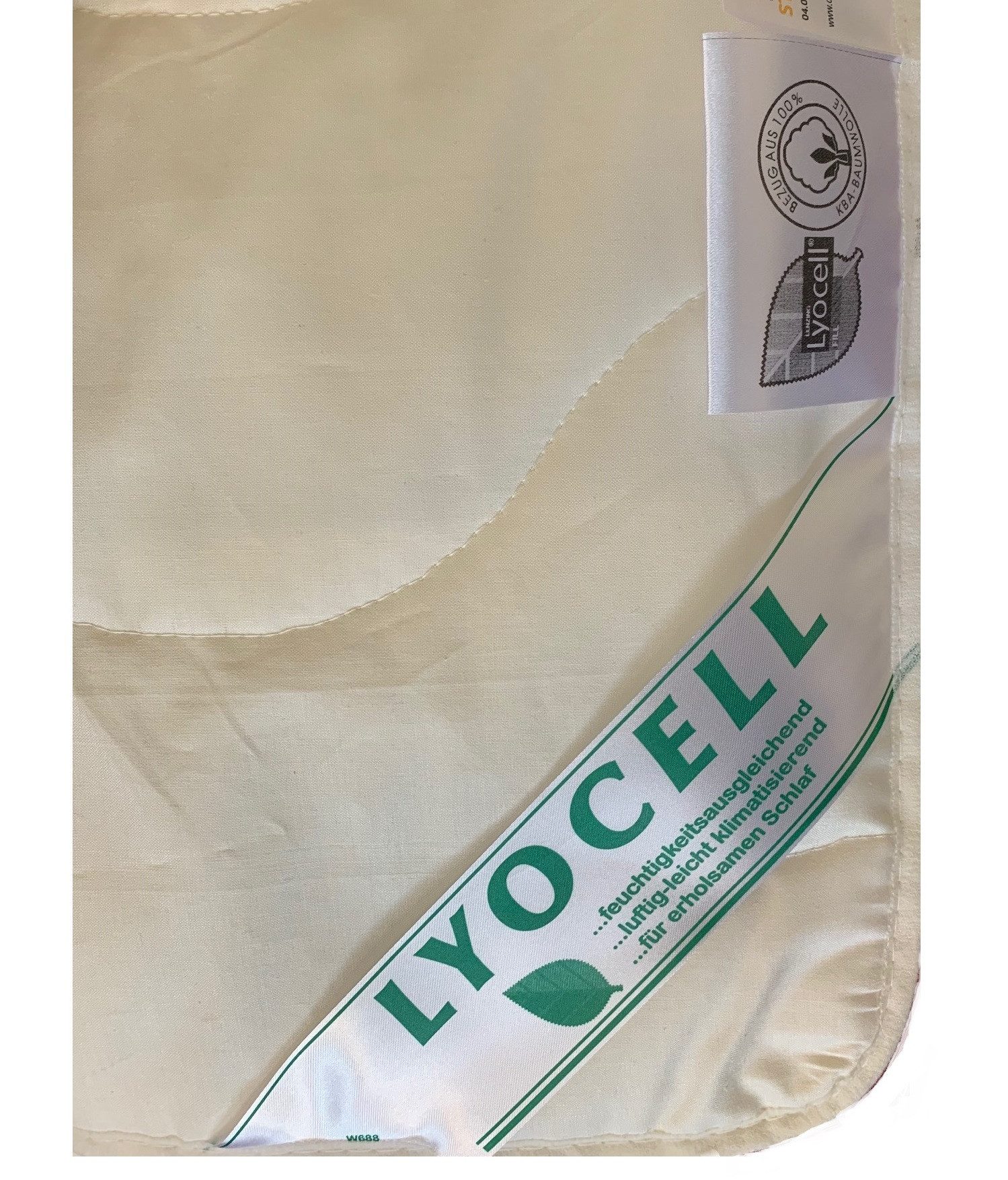 Garanta Naturfaserbettdecke Sommerdecke super leicht Lyocell Tencel Lenzing kbABezug, Füllung: TENCEL™ Lyocell Lenzing, kbA Bezug 100% Baumwolle