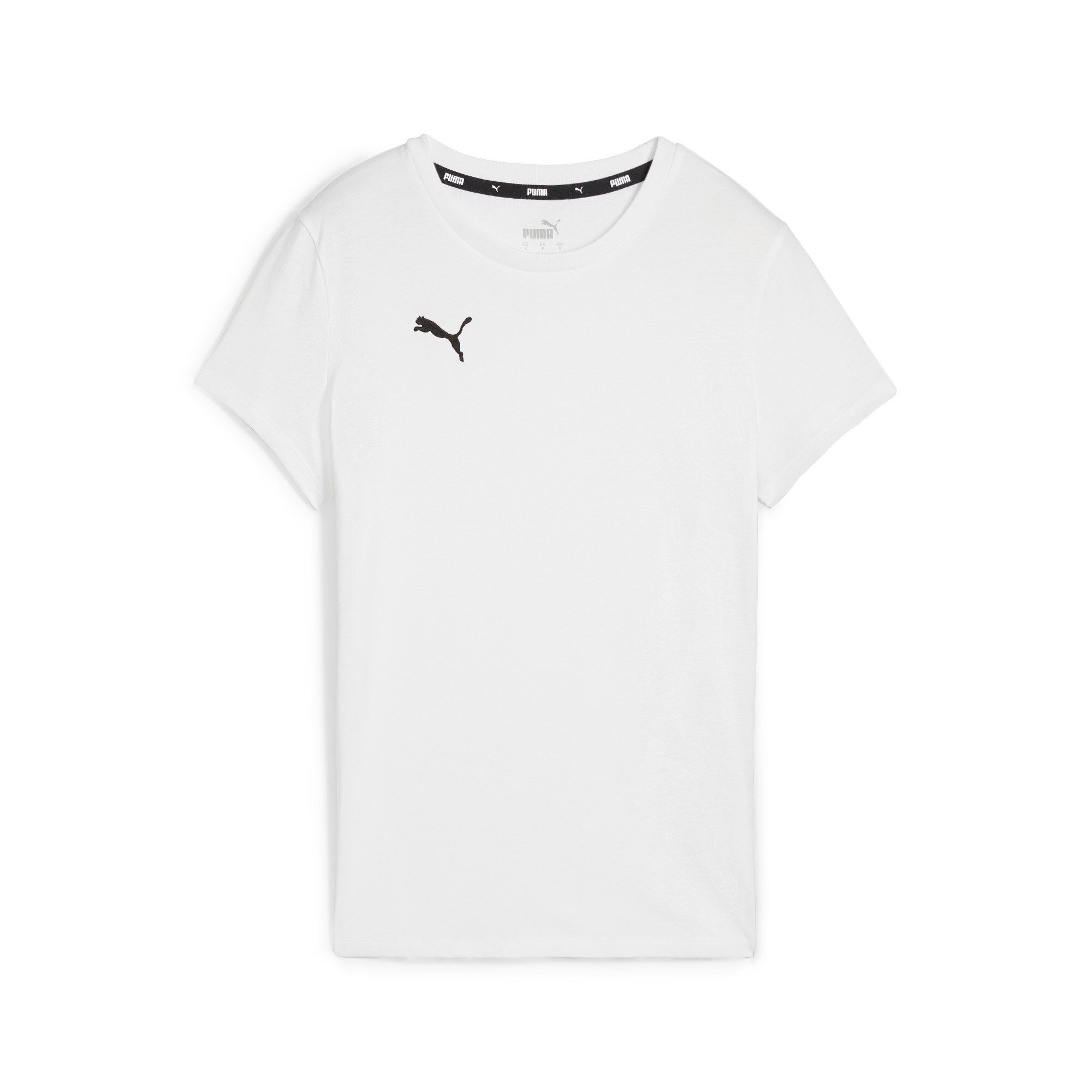 PUMA Trainingsshirt TEAMGOAL CASUALS TEE WMN T-Shirt, mit Rundhalsausschnitt, mit Kurzarm, für Sportmode