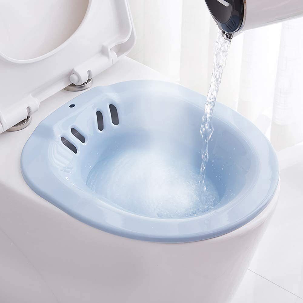 TUWENA Bidet Badewanne, Waschschüssel mit Abflussloch für einfache Reinigung