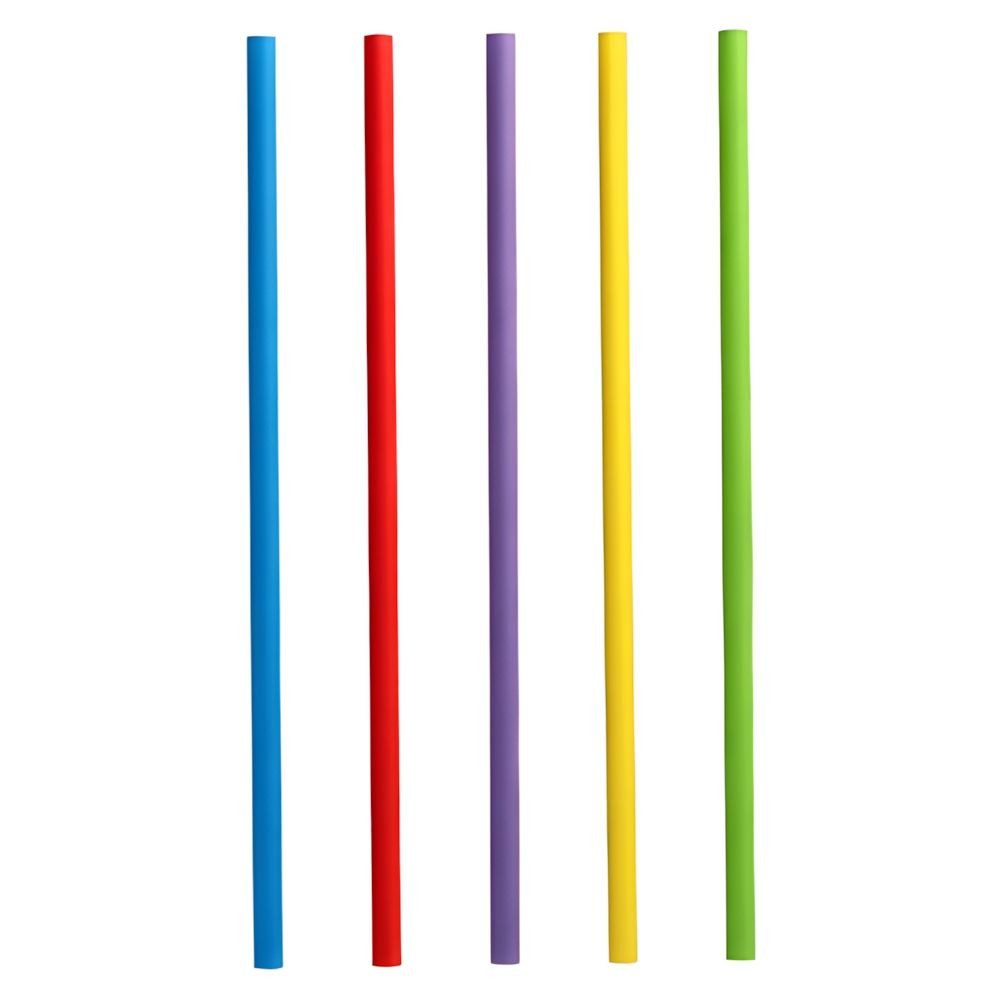 PAPSTAR Trinkhalme Shake-Halme, Papier Ø 8 mm, 25 cm farbig sortiert 100 Stk