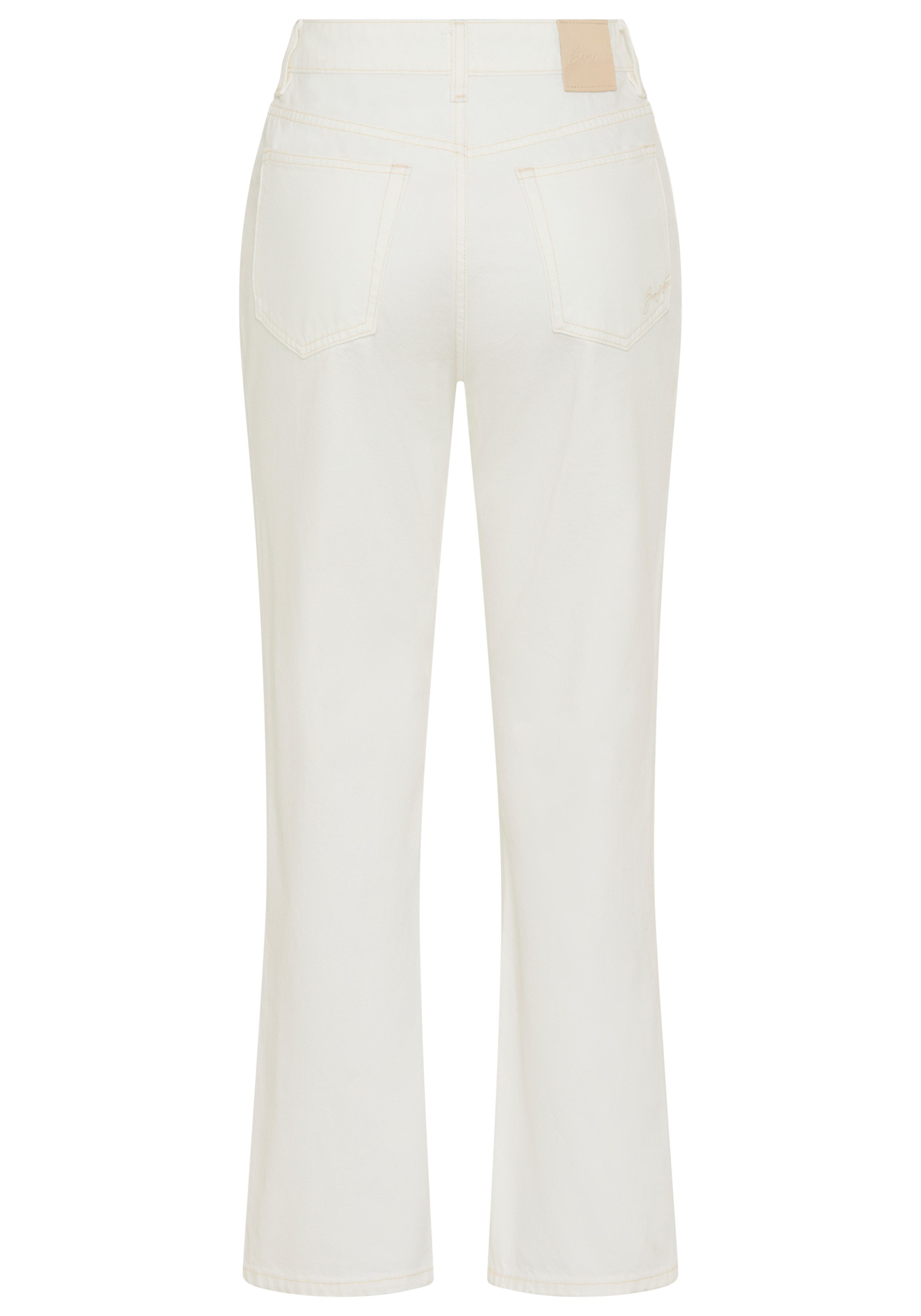 BOSS ORANGE Straight-Jeans ADA CROP HR Premium Damenmode in cropped Länge, High Waist – Bild 5 von 5