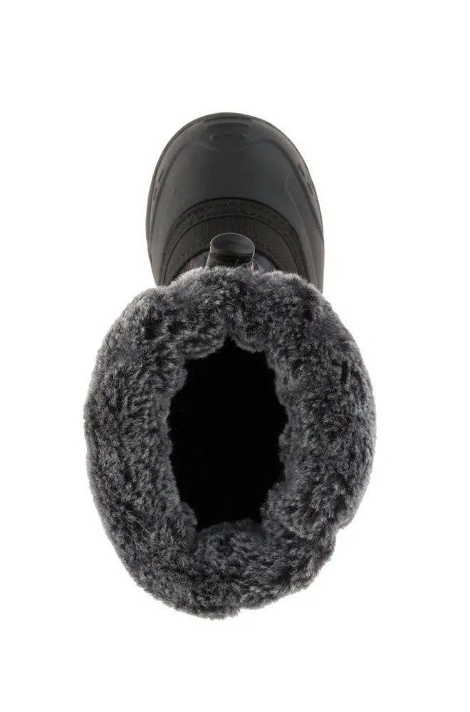 Kamik Winterschuhe Mini (nahtversiegeltes Nylon, Kunstfell-Schneekragen) Winterstiefel