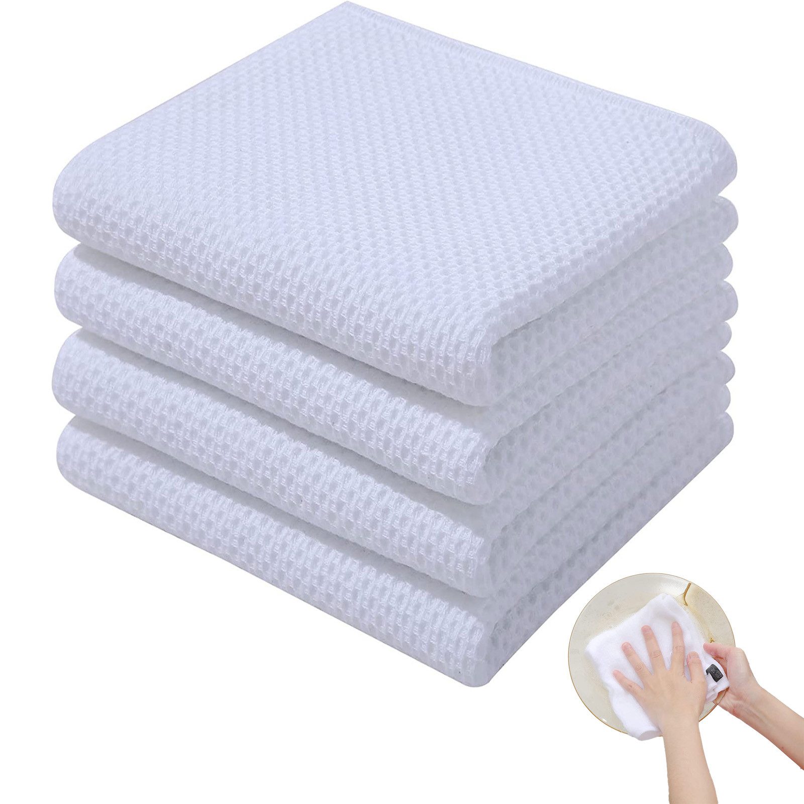 Geschirrtuch Küchentücher Set Baumwolle Spültuch