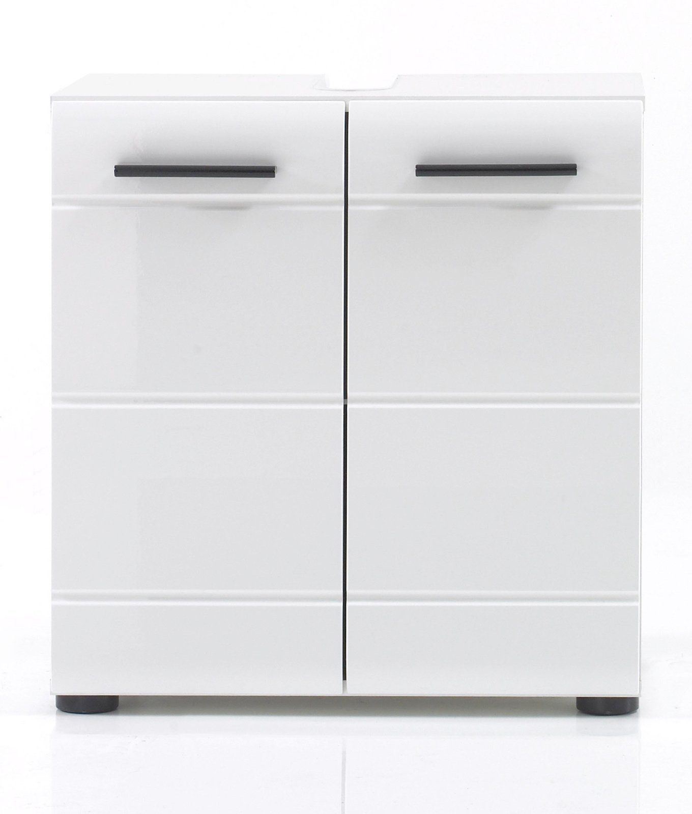 trendteam Waschbeckenunterschrank Gloss (Badschrank in weiß, günstig online kaufen
