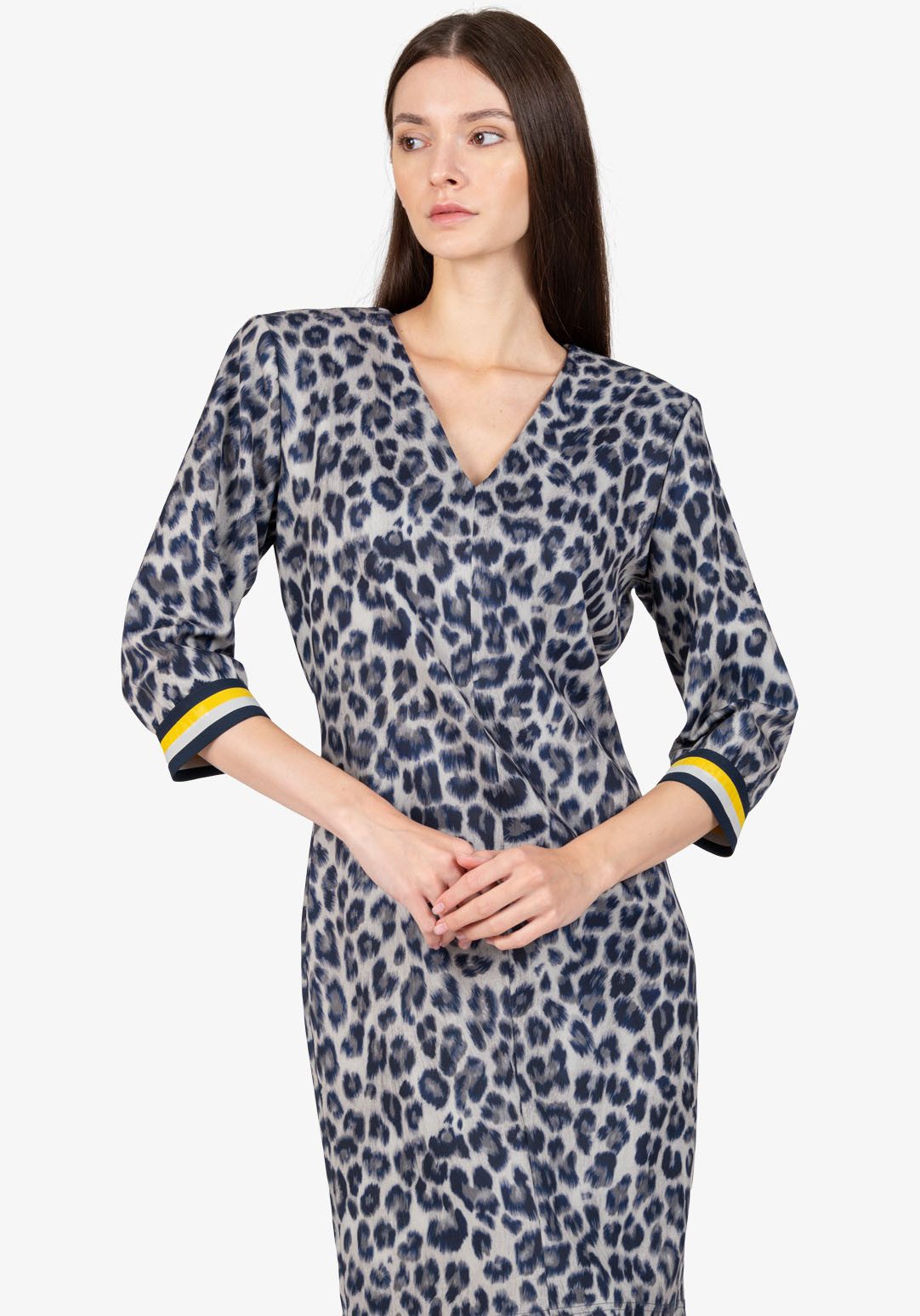 Sportalm Kitzbühel Druckkleid mit Animalprint günstig online kaufen
