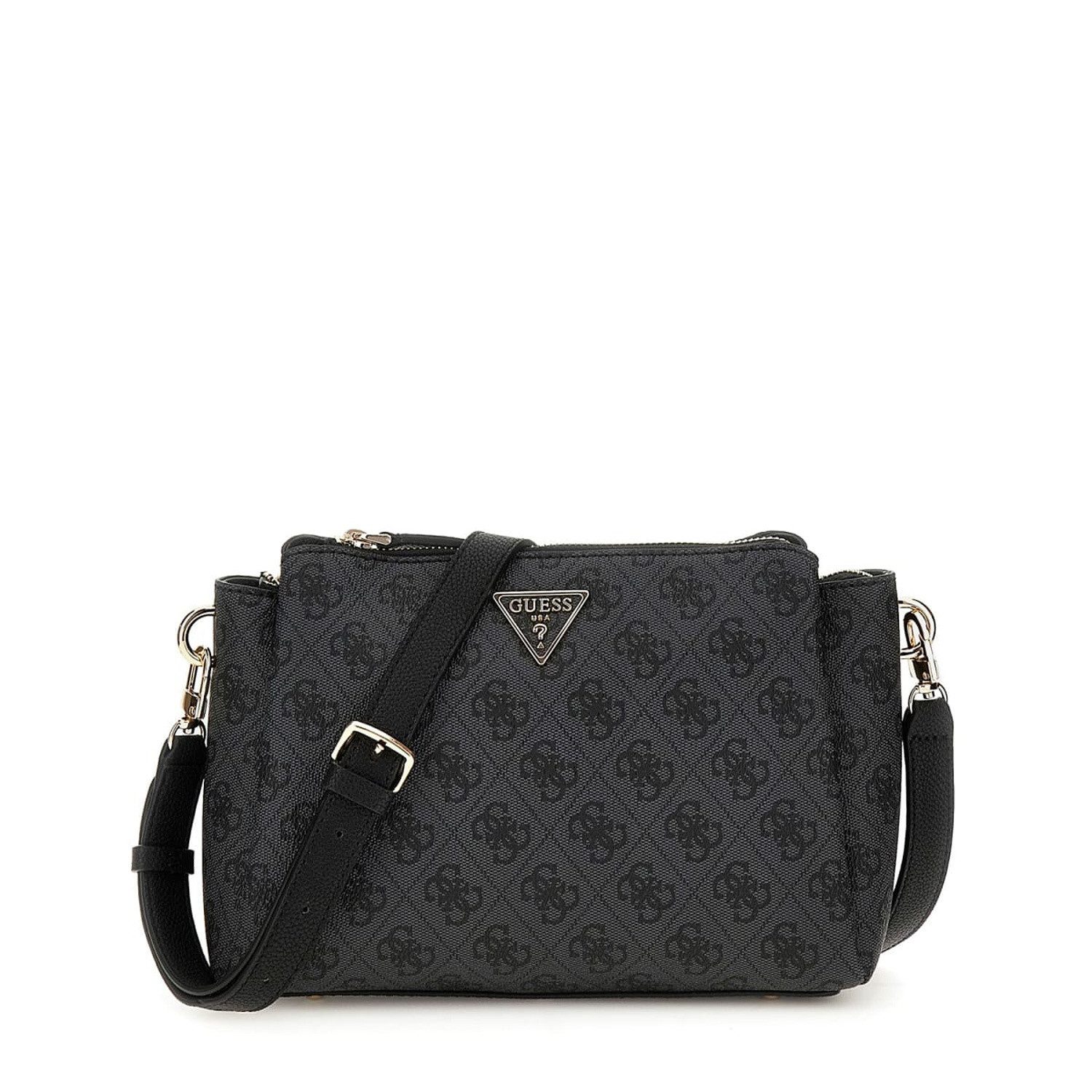 Guess Umhängetasche GUESS Umhängetasche Noelle II Coal Logo (1, 1-tlg., 1) günstig online kaufen