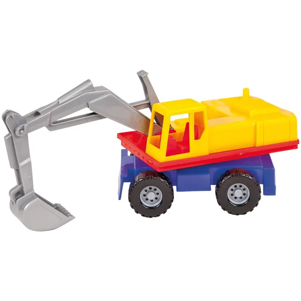 SIMM Spielwaren Rennbahn-Auto LENA Bagger