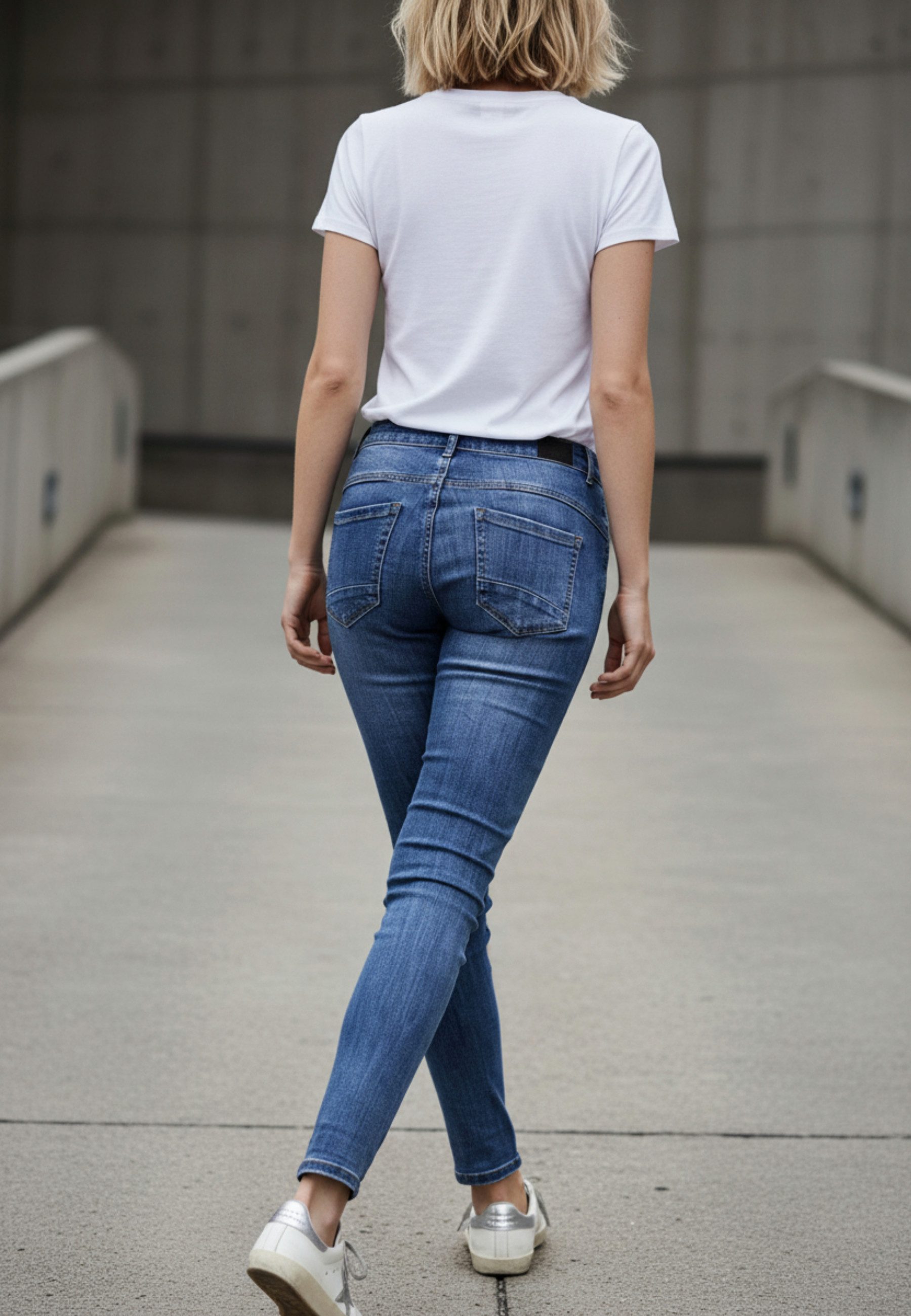 Andijamo-Fashion Slim-fit-Jeans STREET STYLE