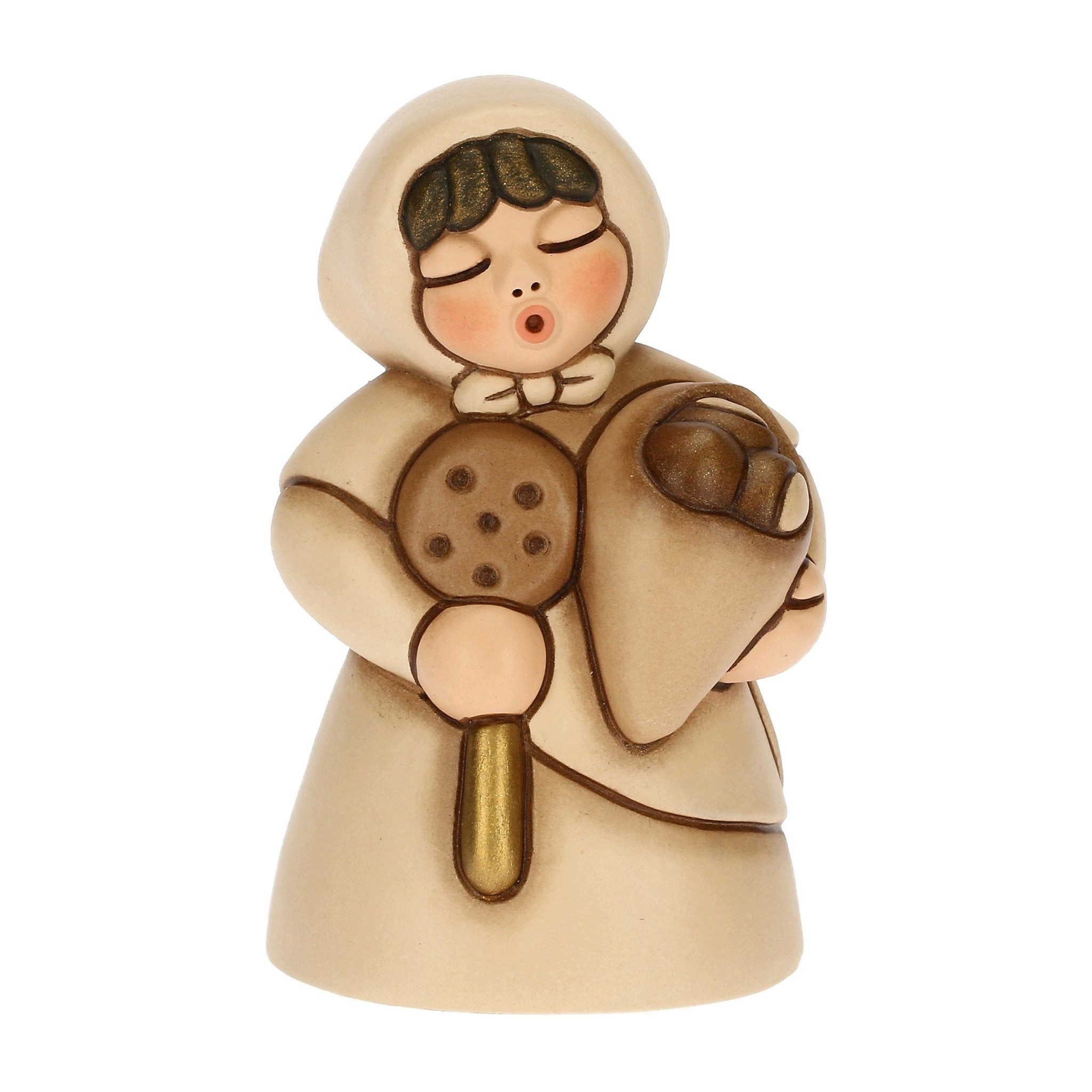 THUN SpA Dekofigur THUN 'Frau mit Kastanien aus Keramik Klassische Krippe' günstig online kaufen