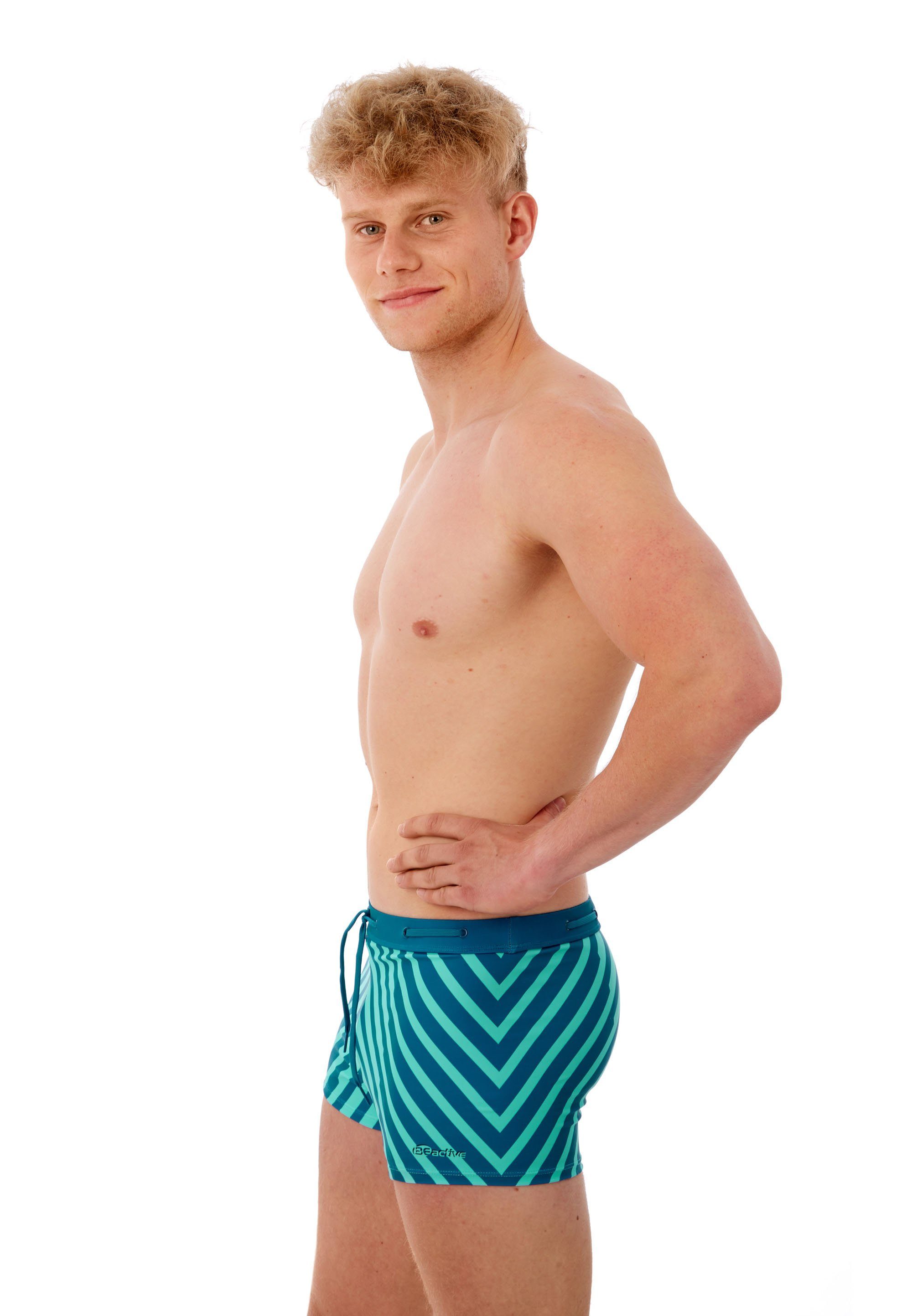 Beco Trunks in Swimwear Beermann (1-St) Badehose BEaktive raffiniertem Pfeildesign