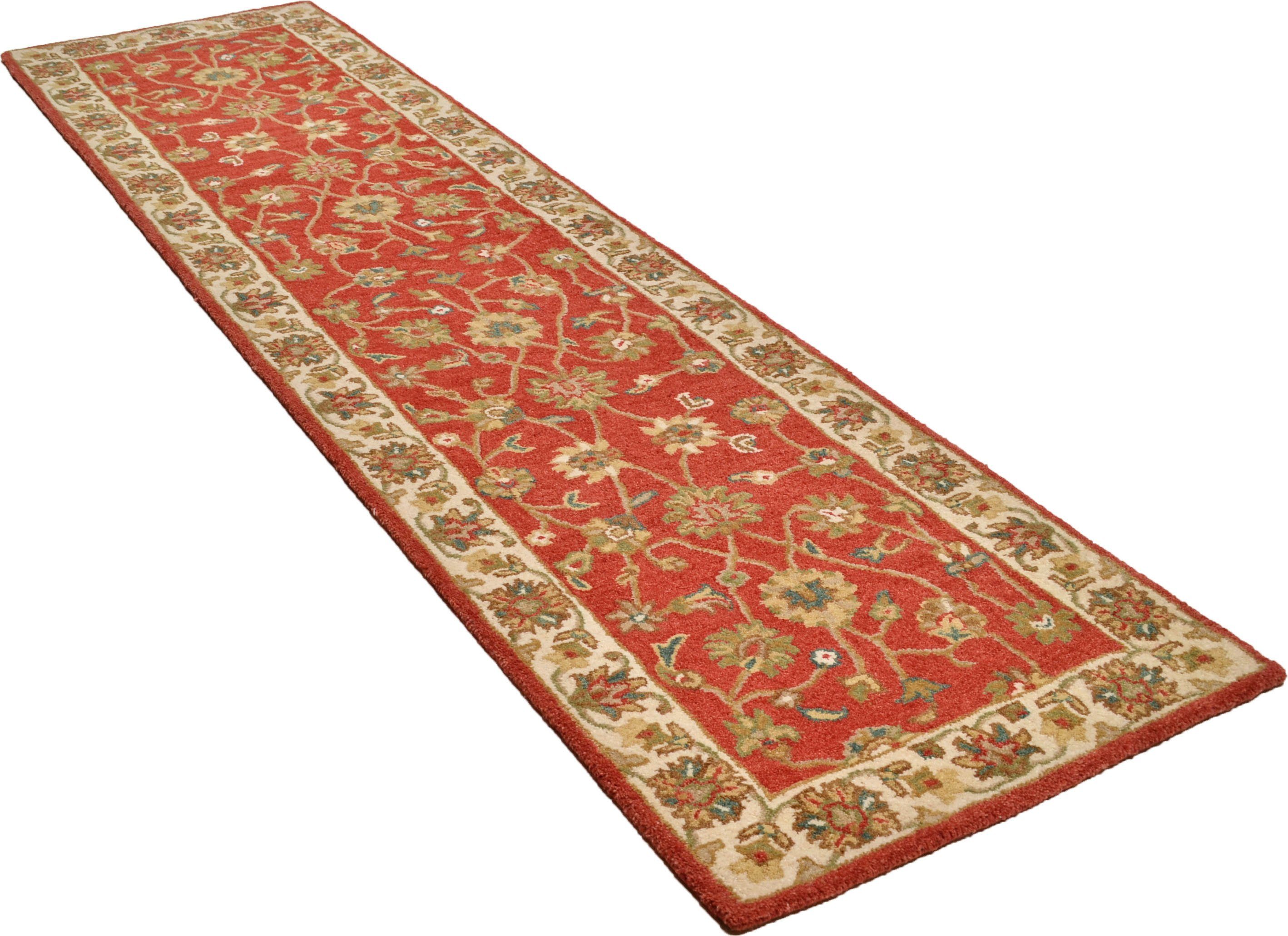 THEKO Дорожка Royal Ziegler 503, rechteckig, Höhe: 14 mm, Teppich-Läufer, reine Wolle, handgetuftet, Orient-Optik