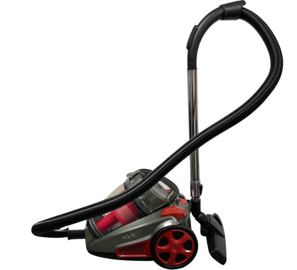 WKM Bodenstaubsauger WKM PSC-2300W.17 Zyklon rot, beutellos – Bild 2 von 5