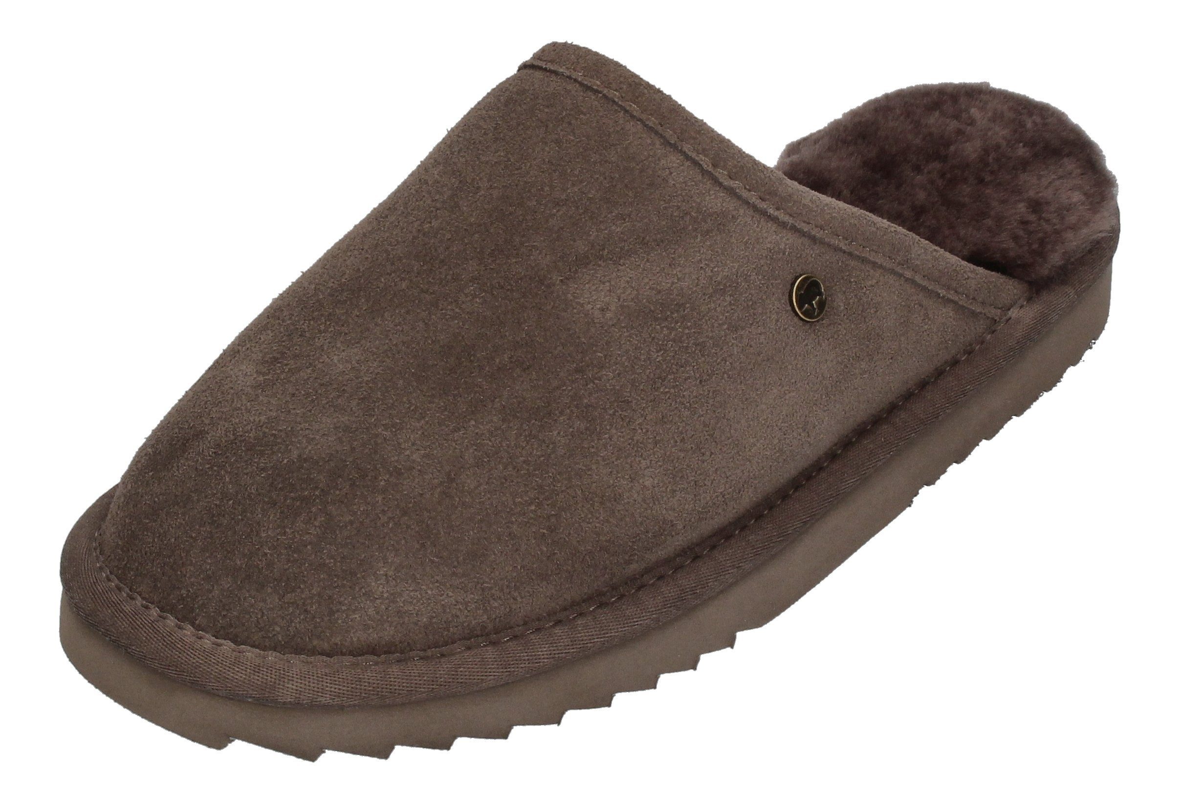 WARMBAT Classic Suede Hausschuh Pebble