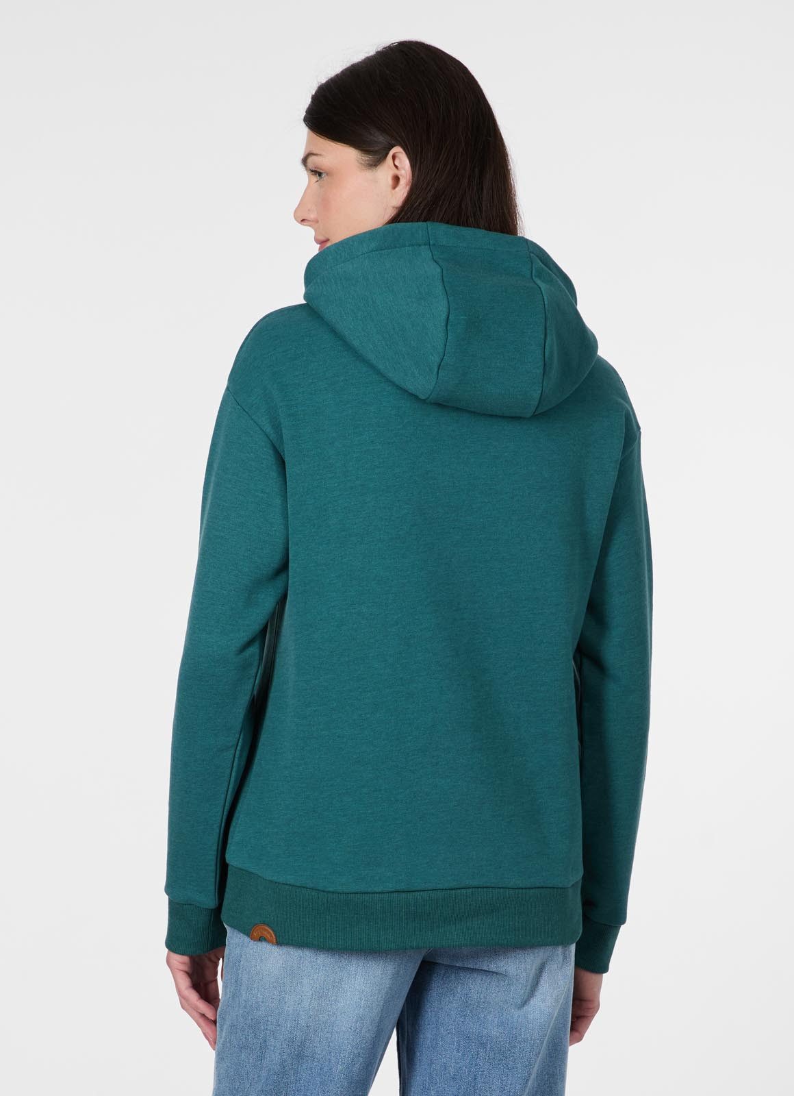 Ragwear Kapuzensweatshirt COOLBIA Klassisch mit Kängurutasche, Kapuze und Marken-Logo