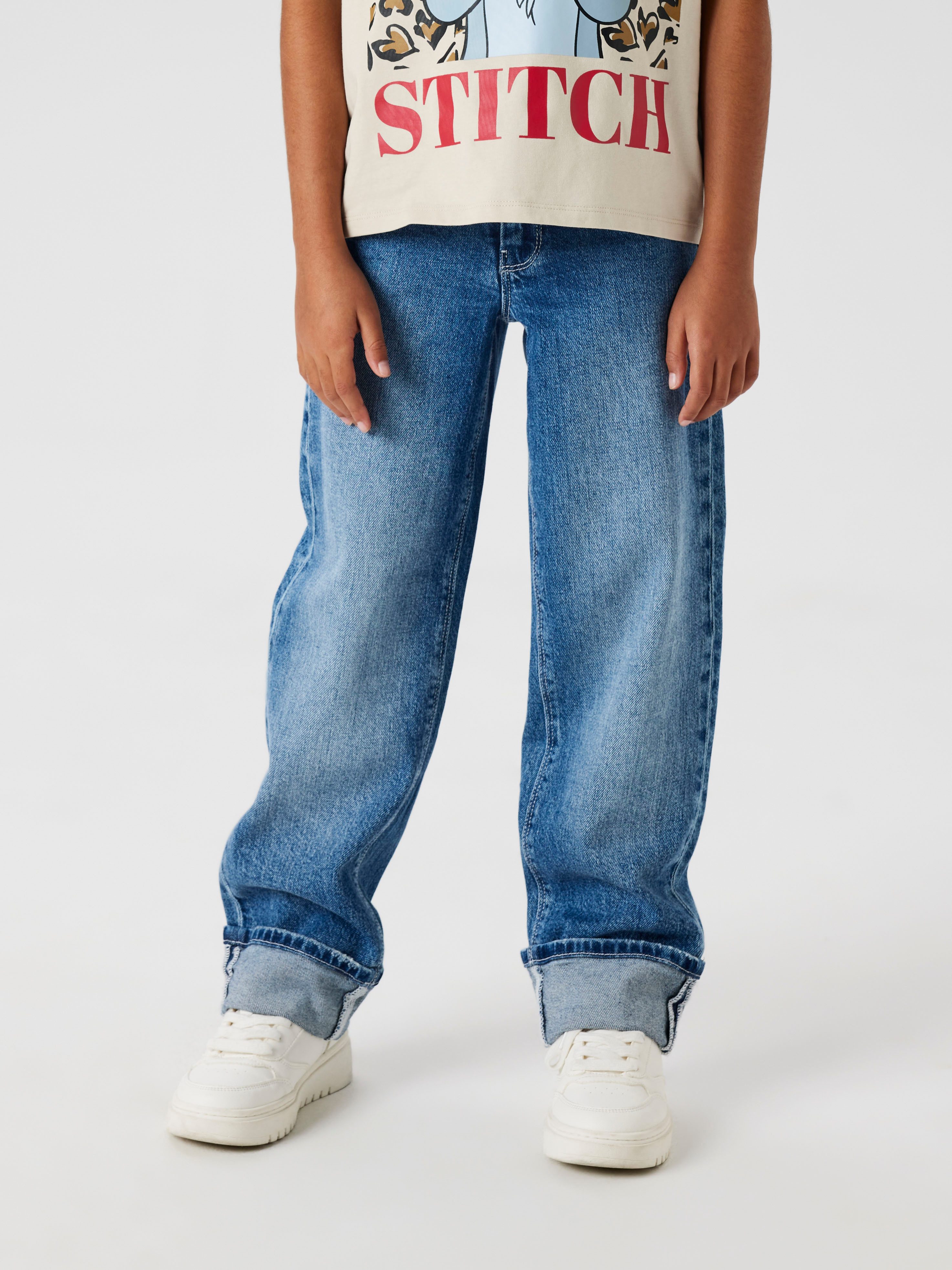 Straight-Jeans NKFROSE STRAIGHT FOLD JEANS 4224-AZ NOOS