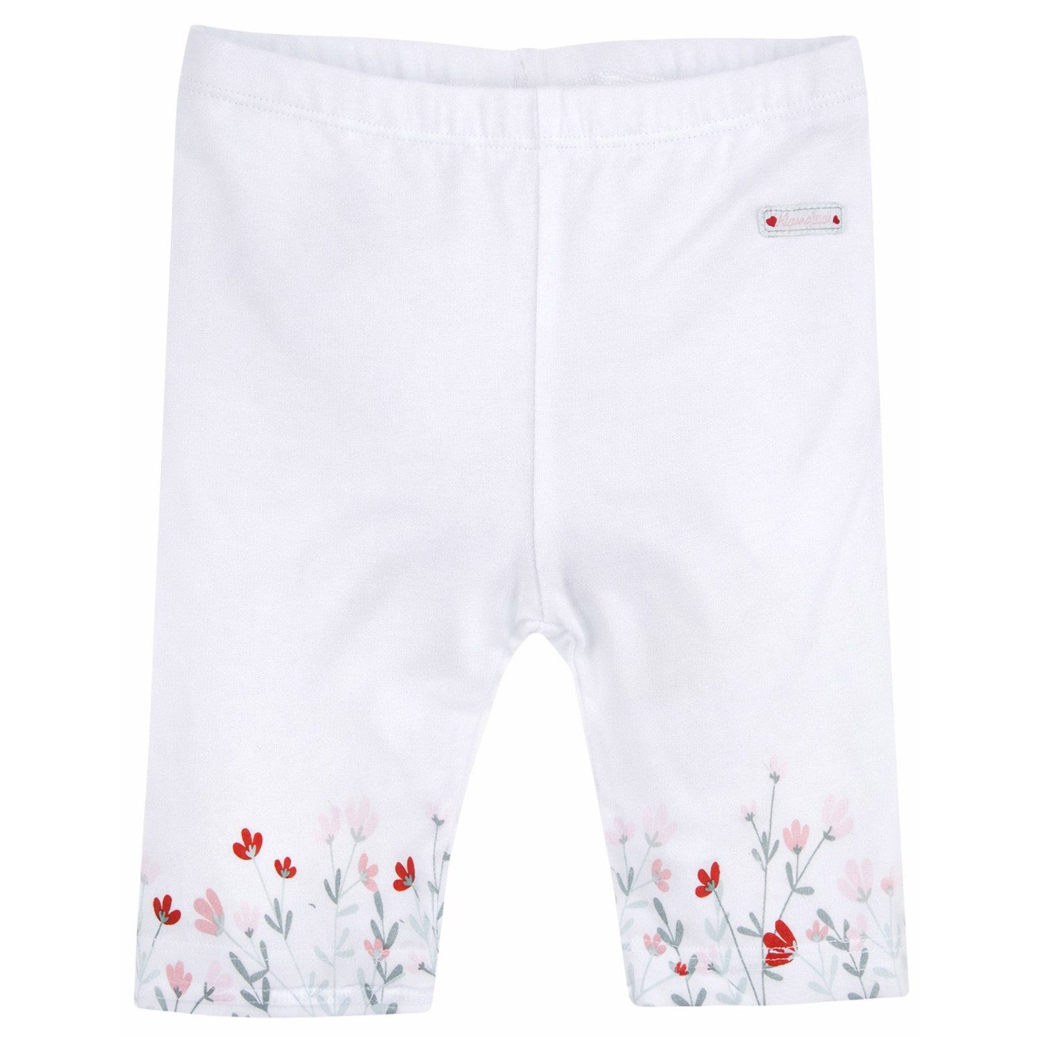 BONDI Trachtenlederhose Baby Mädchen Capri Hose Leggings 'Blumenwiese' 868