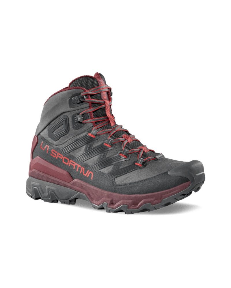 La Sportiva Ultra Raptor 3 Mid GTX (wasserdicht) carbongrau/rot Herren Wanderschuh