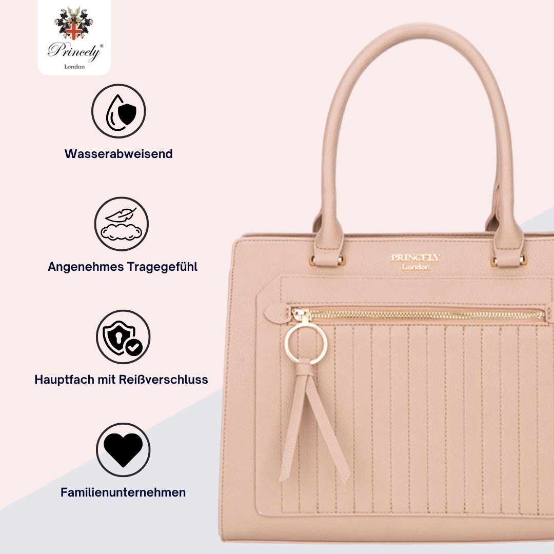 Princely London Handtasche Antonia – Edle & praktische Schultertasche