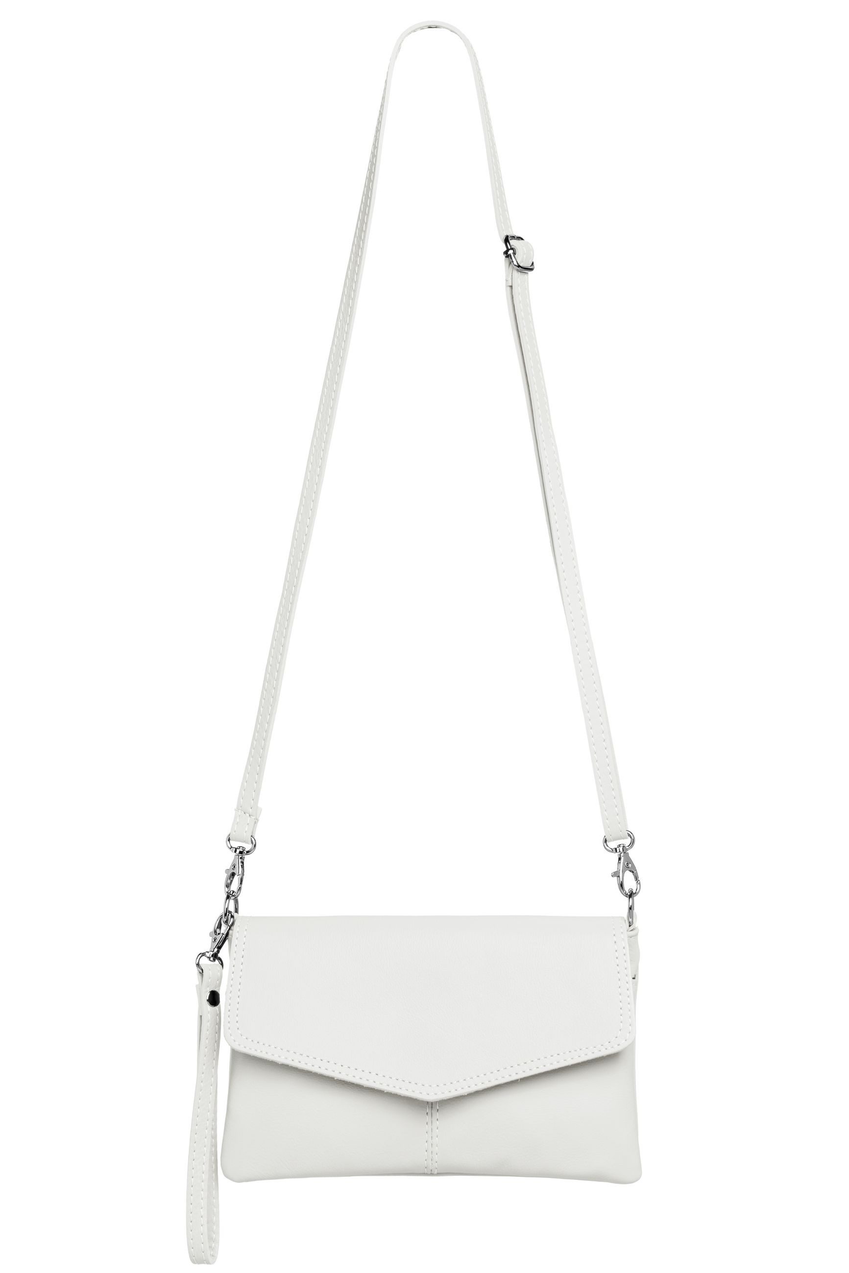 Caspar Clutch Abendtasche Leder Damen Umhängetasche günstig online kaufen