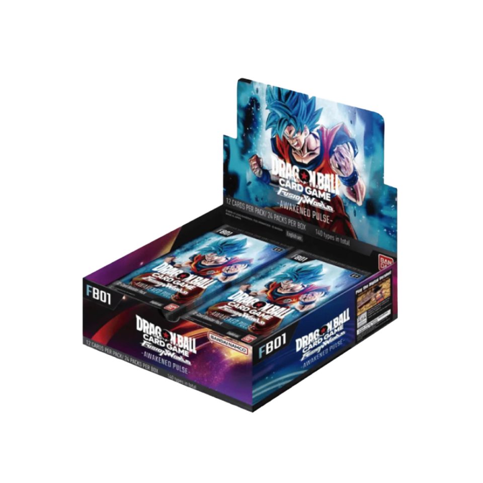 Bandai Sammelkarte Dragon Ball Fusion World Awakend Pulse Booster Display FB01 EN