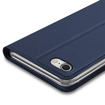 CoolGadget Handyhülle Magnet Case Handy Tasche für iPhone 7 / 8 / SE 2 / SE 3 4,7 Zoll, Hülle Klapphülle Ultra Slim Cover für iPhone SE 2020 2022 Schutzhülle