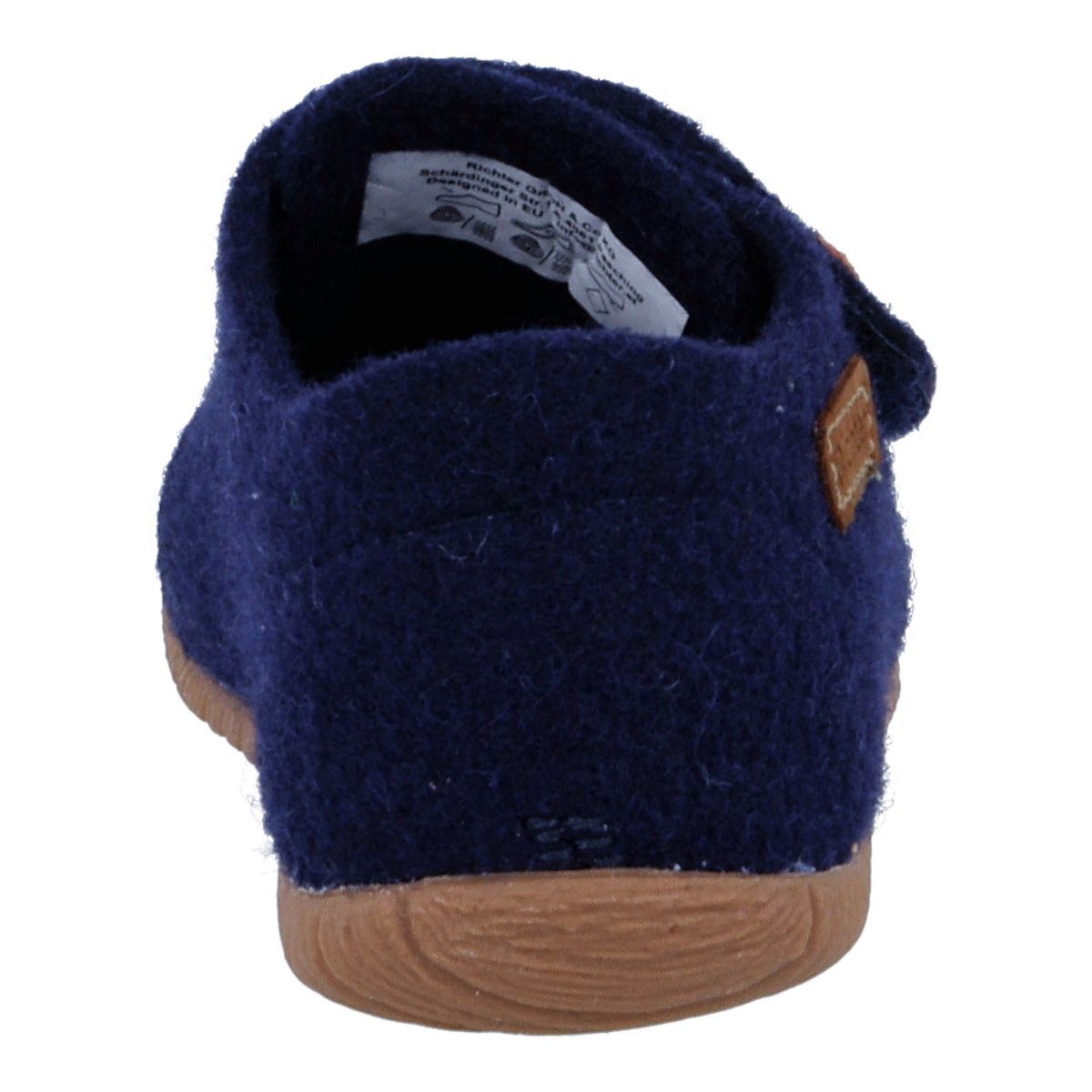Richter Filzi (Felt) Hausschuh Klettschuh mit Aufnäher, Größenschablone zum Download – Bild 5 von 5