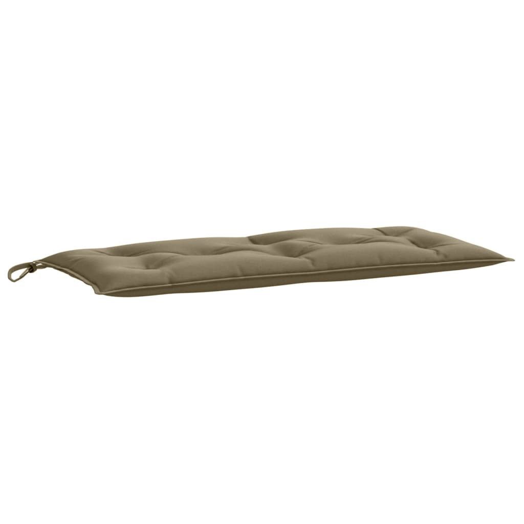 vidaXL Sitzauflage Gartenbank-Auflage Melange Taupe 100x50x7 günstig online kaufen