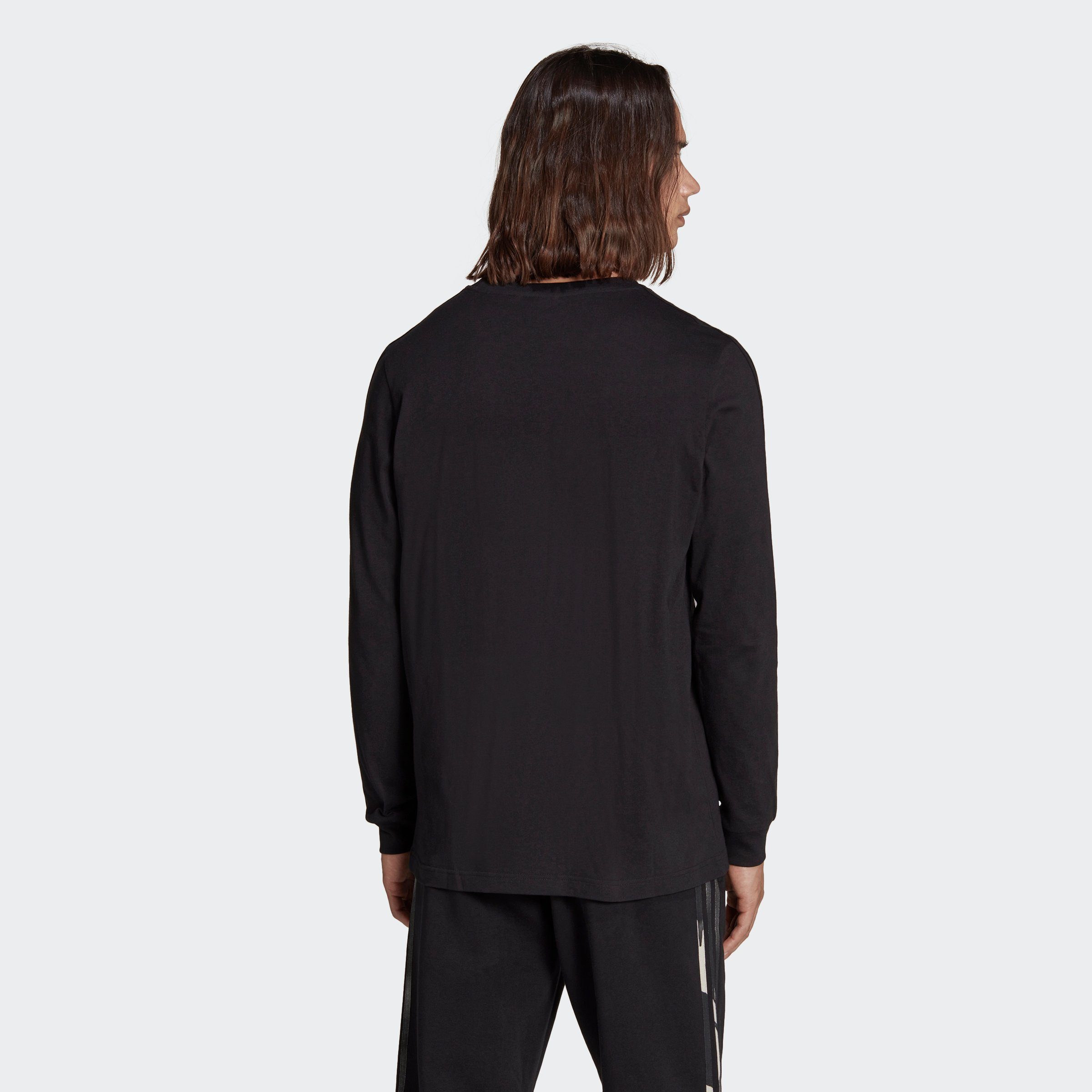 CAMO Langarmshirt adidas GRAPHICS Black STRIPE LONGSLEEVE Originals